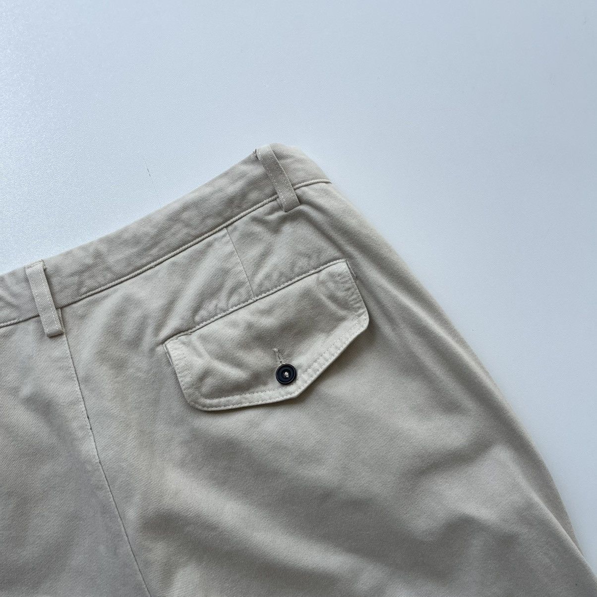 Doppiaa Doppiaa AA Aantioco Cotton Chino Pants White Luxury Basic Size US 34 / EU 50 - 8 Thumbnail