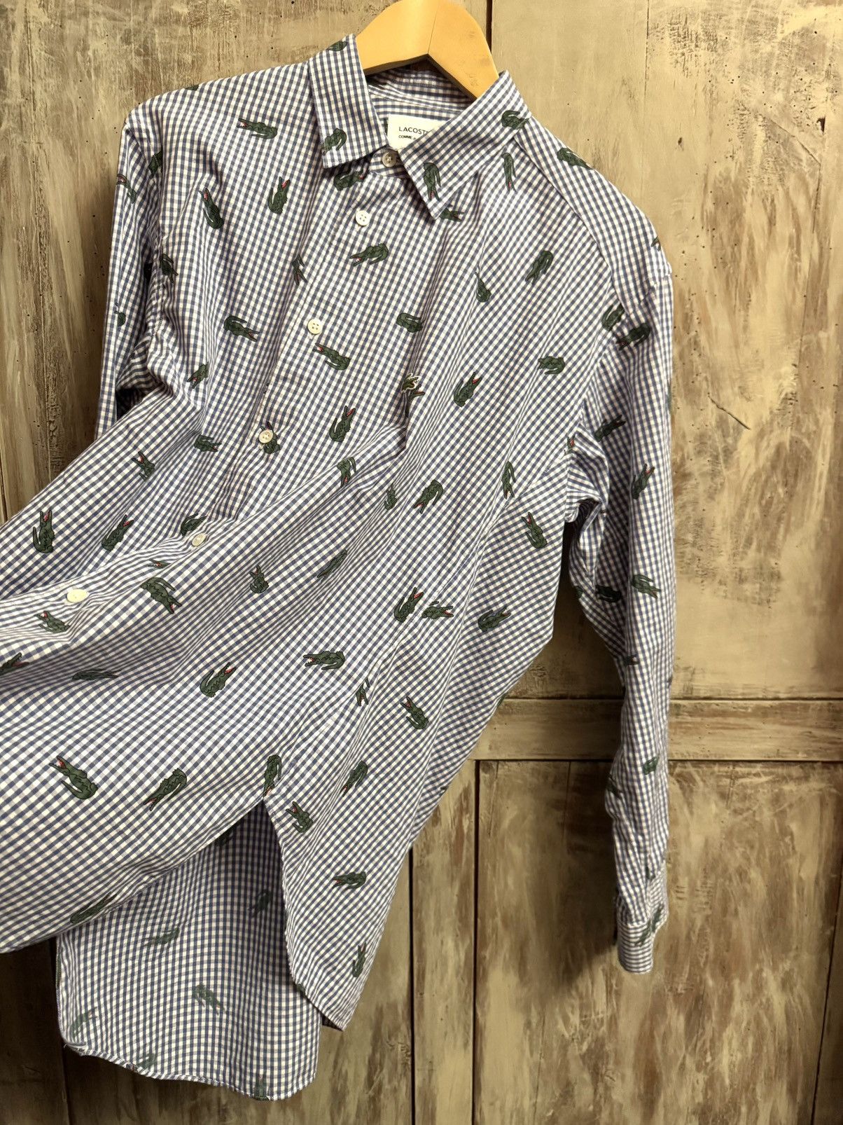 Comme des Garcons × Comme des Garcons Homme × Lacoste Comme des garçons x Lacoste twisted shirt L Size US L / EU 52-54 / 3 - 5 Thumbnail