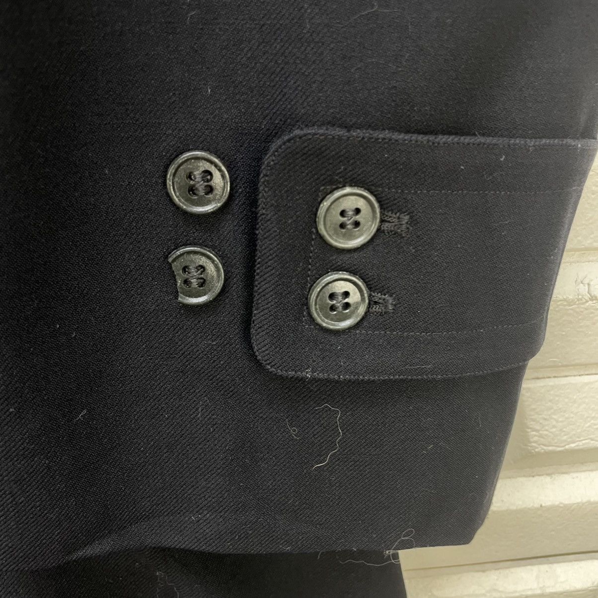 Vintage 💥 40s Graveenette Us Navy Over Coat Double Breast Size US L / EU 52-54 / 3 - 6 Thumbnail
