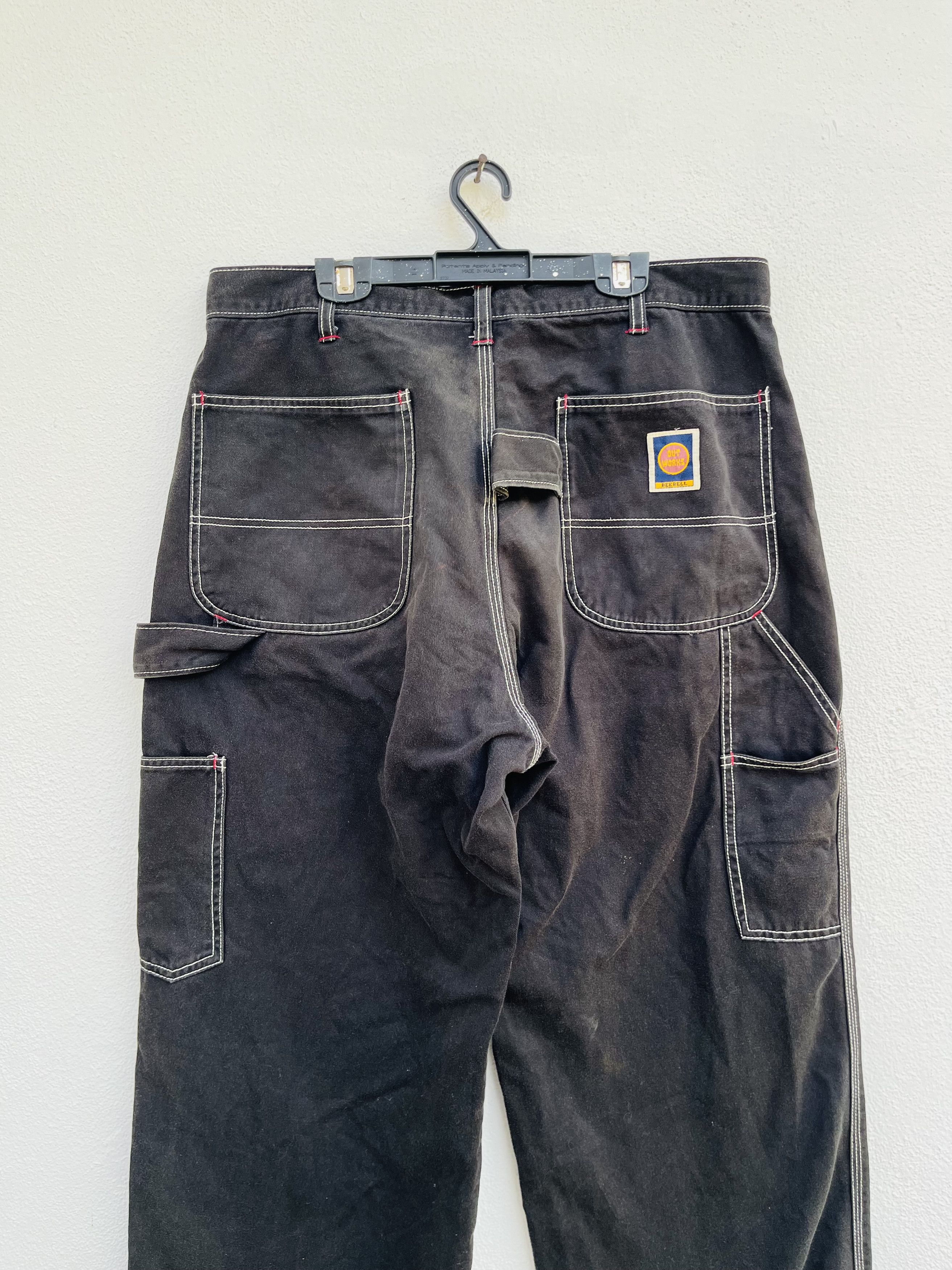 Japanese Brand × Vintage Vintage Bee Bell Out Work Beggie Hip Hop Style Size US 32 / EU 48 - 3 Thumbnail