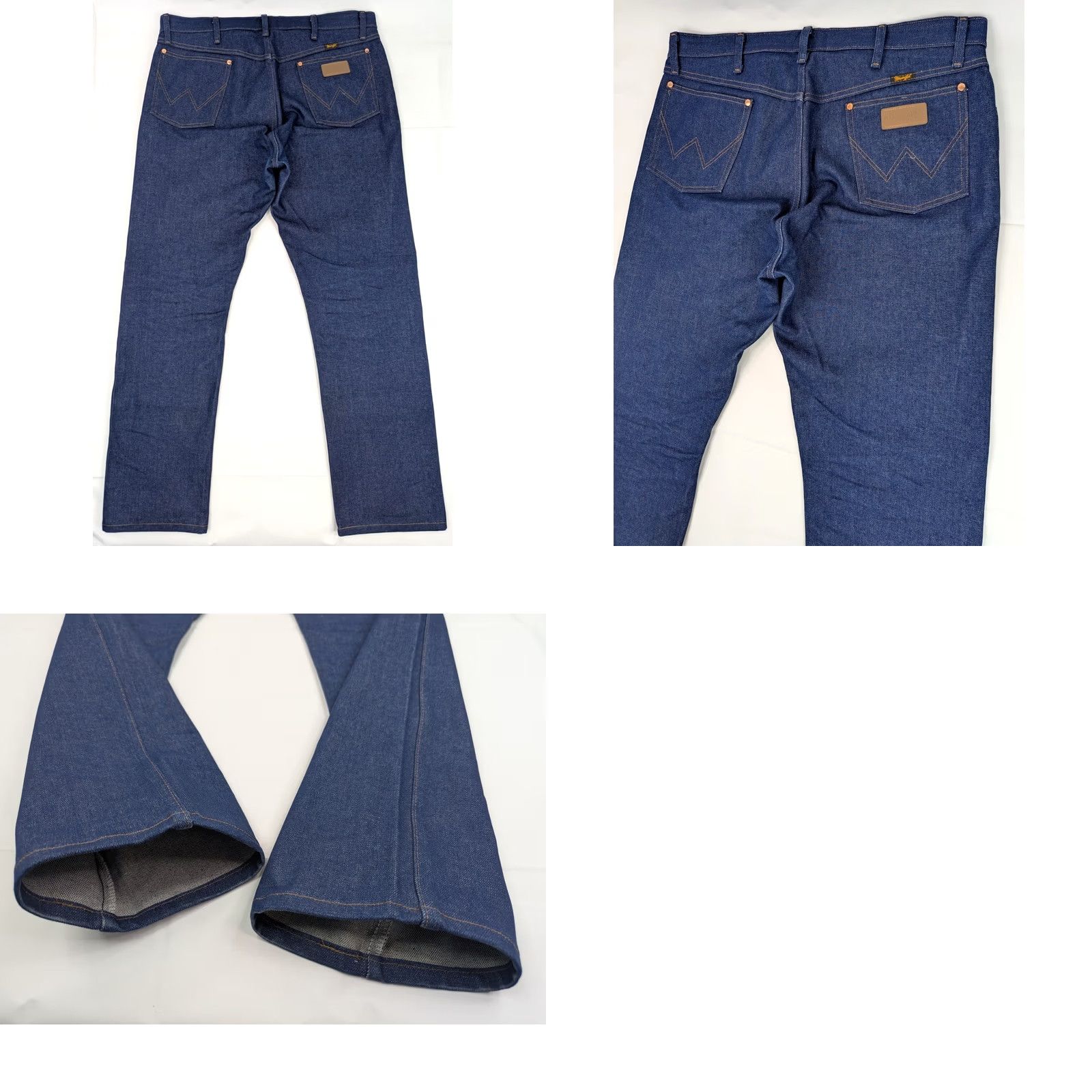 Wrangler Wrangler Cowboy Cut 13MWZ Original Blue Jeans Men 40x33 Indigo EUC Regular Straight Denim 100% Cotton Wrangler Cowboy Cut Jeans Mens Size US 40 / EU 56 - 8 Thumbnail