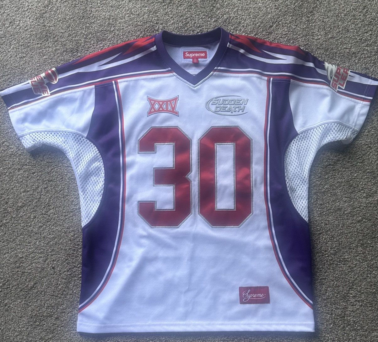 Supreme Supreme Sudden Death Football Jersey | Grailed