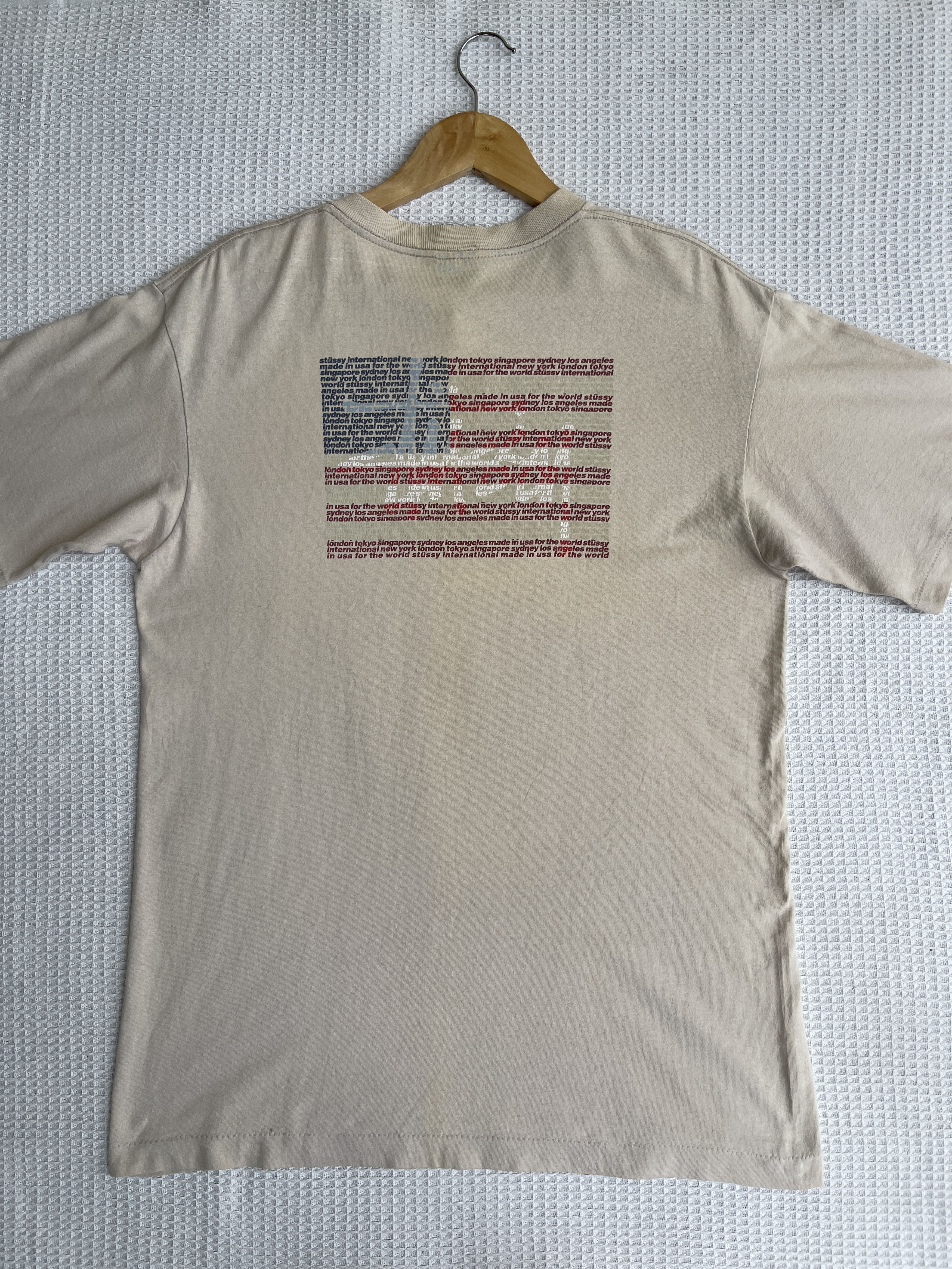 Stussy Rare🔥Vintage 90s Stussy Center Logo Tee Size US M / EU 48-50 / 2 - 14 Thumbnail