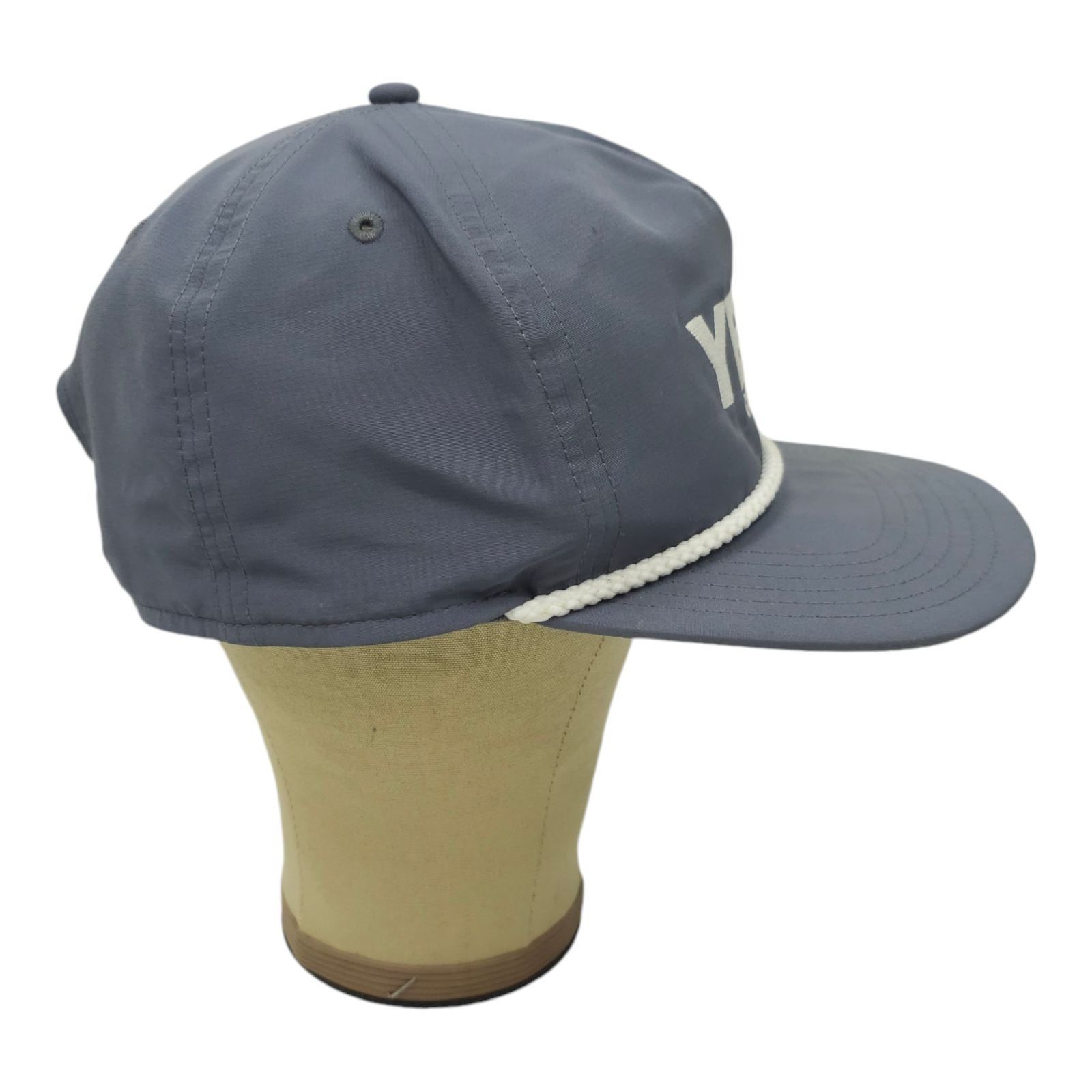 Yeti Yeti Coolers Rope Braid Embroidered Logo Gray Snapback Cap Size ONE SIZE - 12 Thumbnail