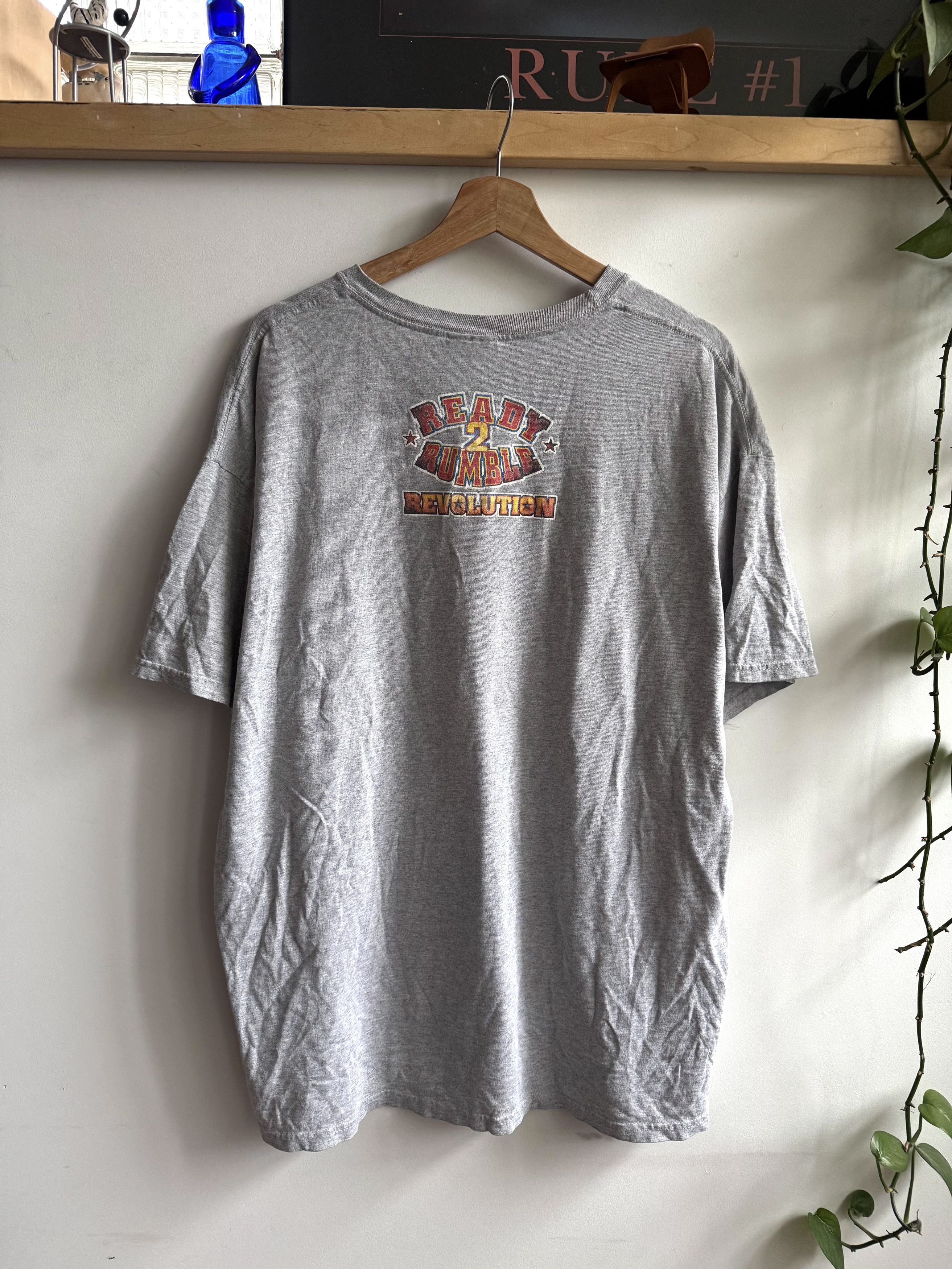 Vintage 00s Ready 2 Rumble evolution Tshirt Size XL Size US XL / EU 56 / 4 - 2 Thumbnail