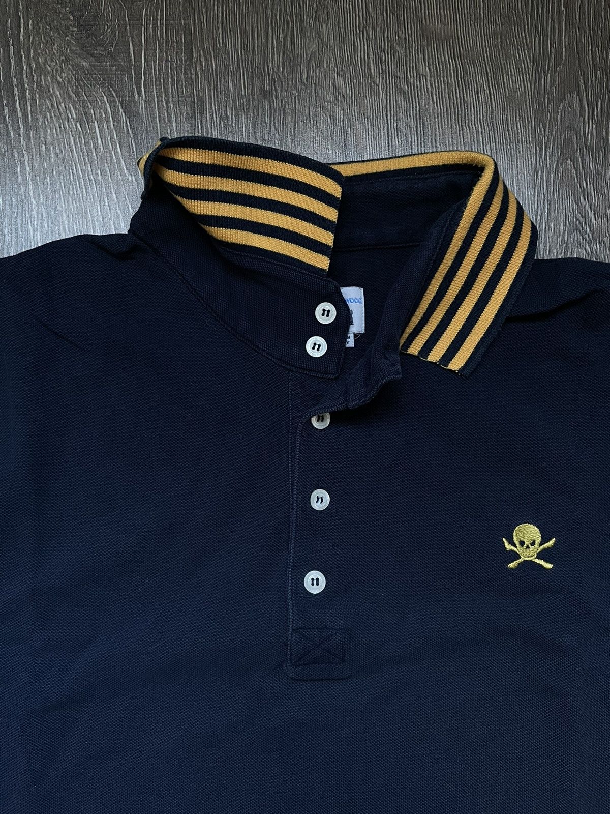 Vivienne Westwood Vintage Vivienne Westwood skull embroidered logo polo shirt Size US XL / EU 56 / 4 - 6 Thumbnail