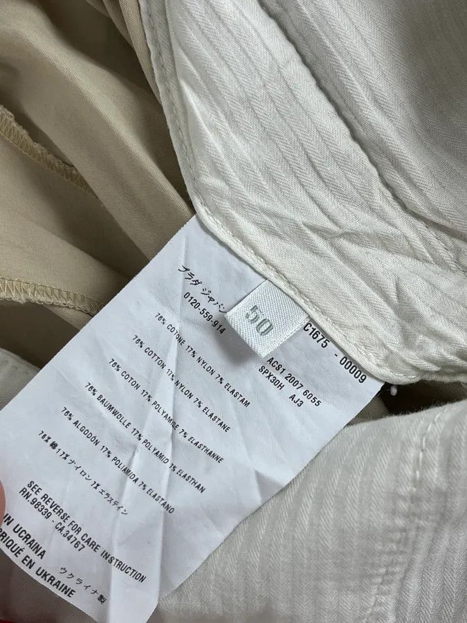 Prada SS2007 Prada Beige Nylon Zip-Ankle Technical Cargo Pants Size 28" / US 6 / IT 42 - 14 Thumbnail