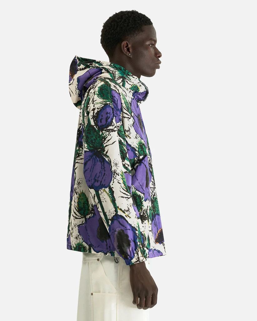 Wales Bonner o1s1v1r1oon0825 Bloom Anorak in Poppy Purple Size US XL / EU 56 / 4 - 2 Thumbnail