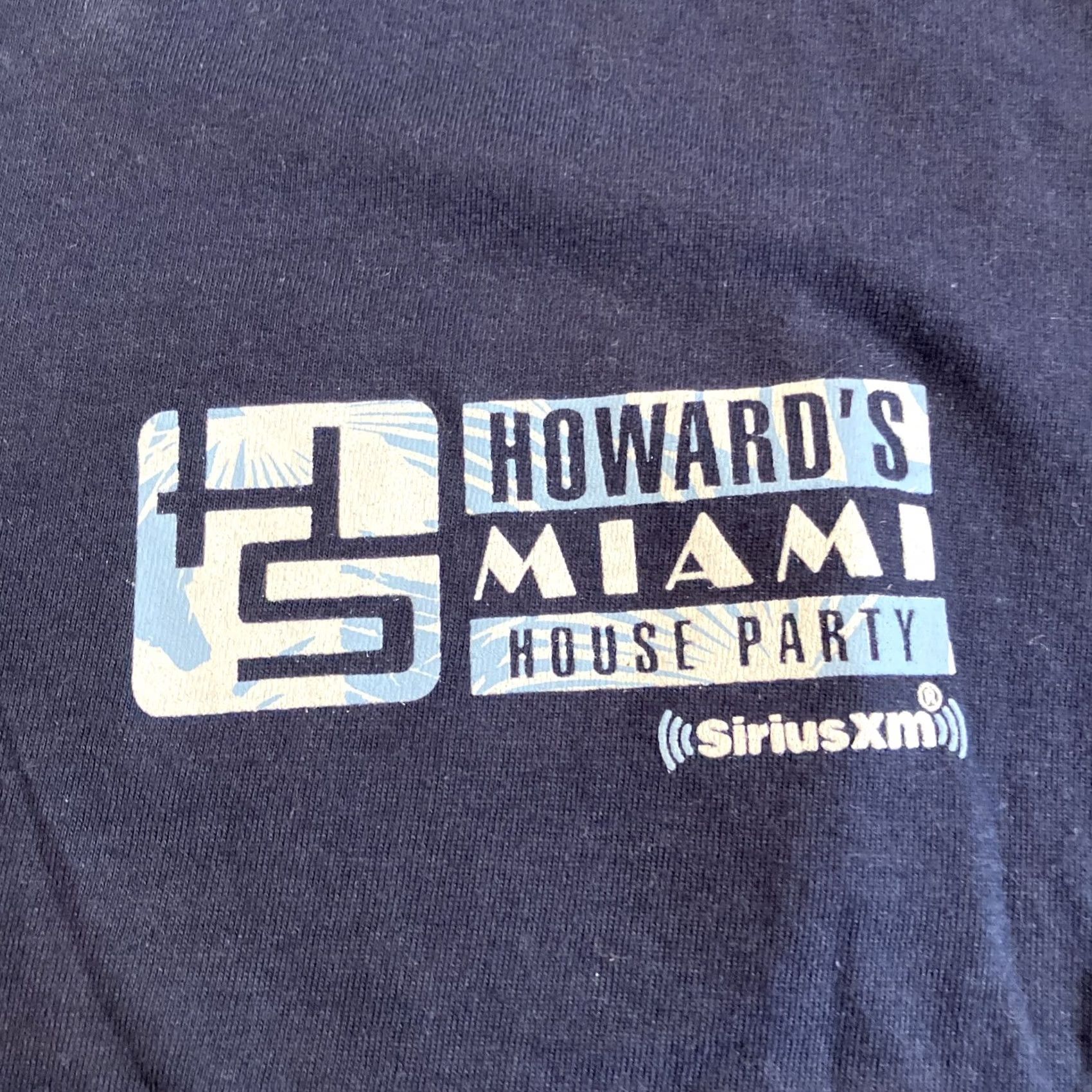 Gildan Howard Stern Miami House Party SiriusXM Promo T Shirt M Blue Gildan T-Shirt Mens Medium NWOT RARE Size US M / EU 48-50 / 2 - 2 Thumbnail