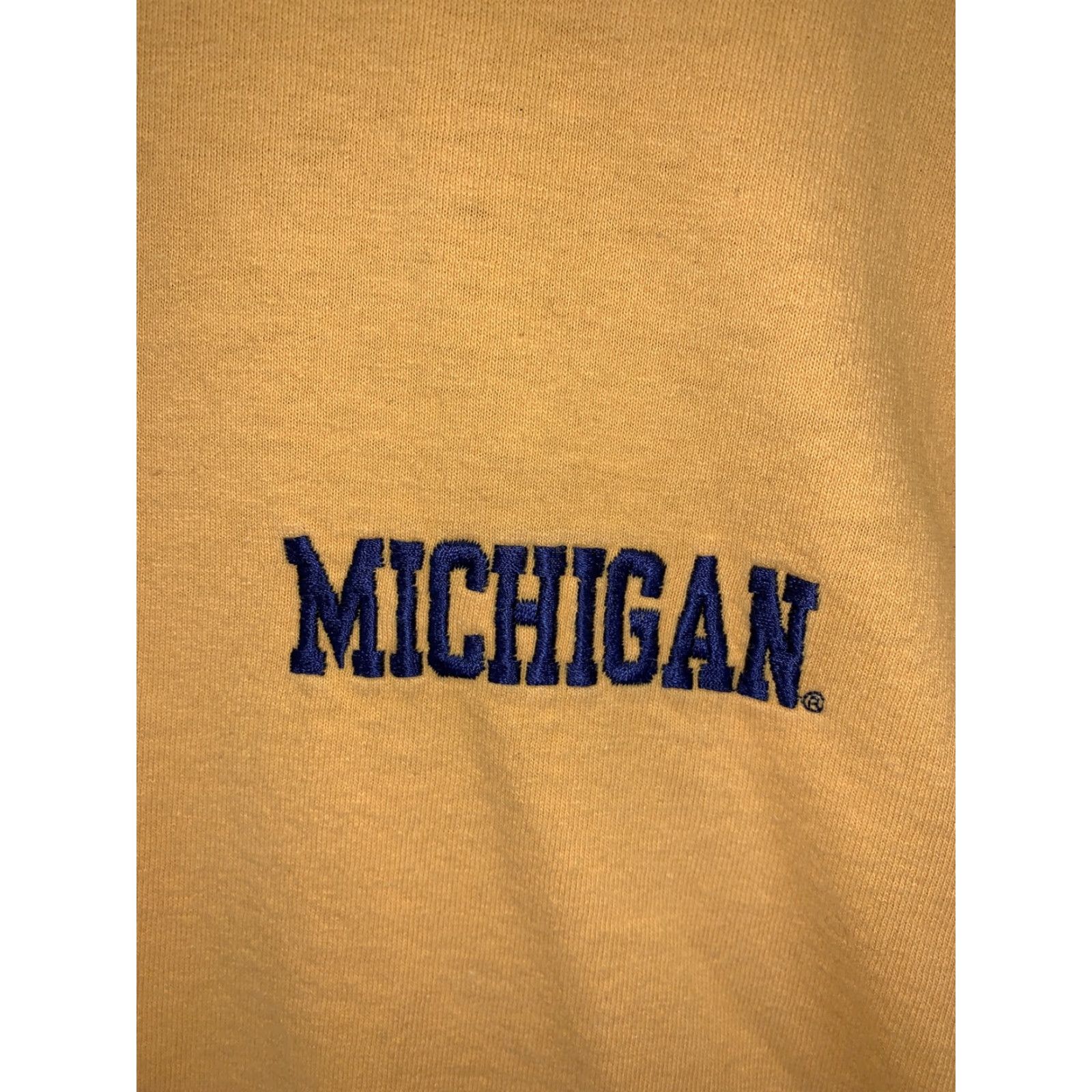 Vintage VINTAGE Steve & Barry’s Michigan Embroidered Yellow Mens T Shirt 2XL-9129 Size US XXL / EU 58 / 5 - 4 Thumbnail