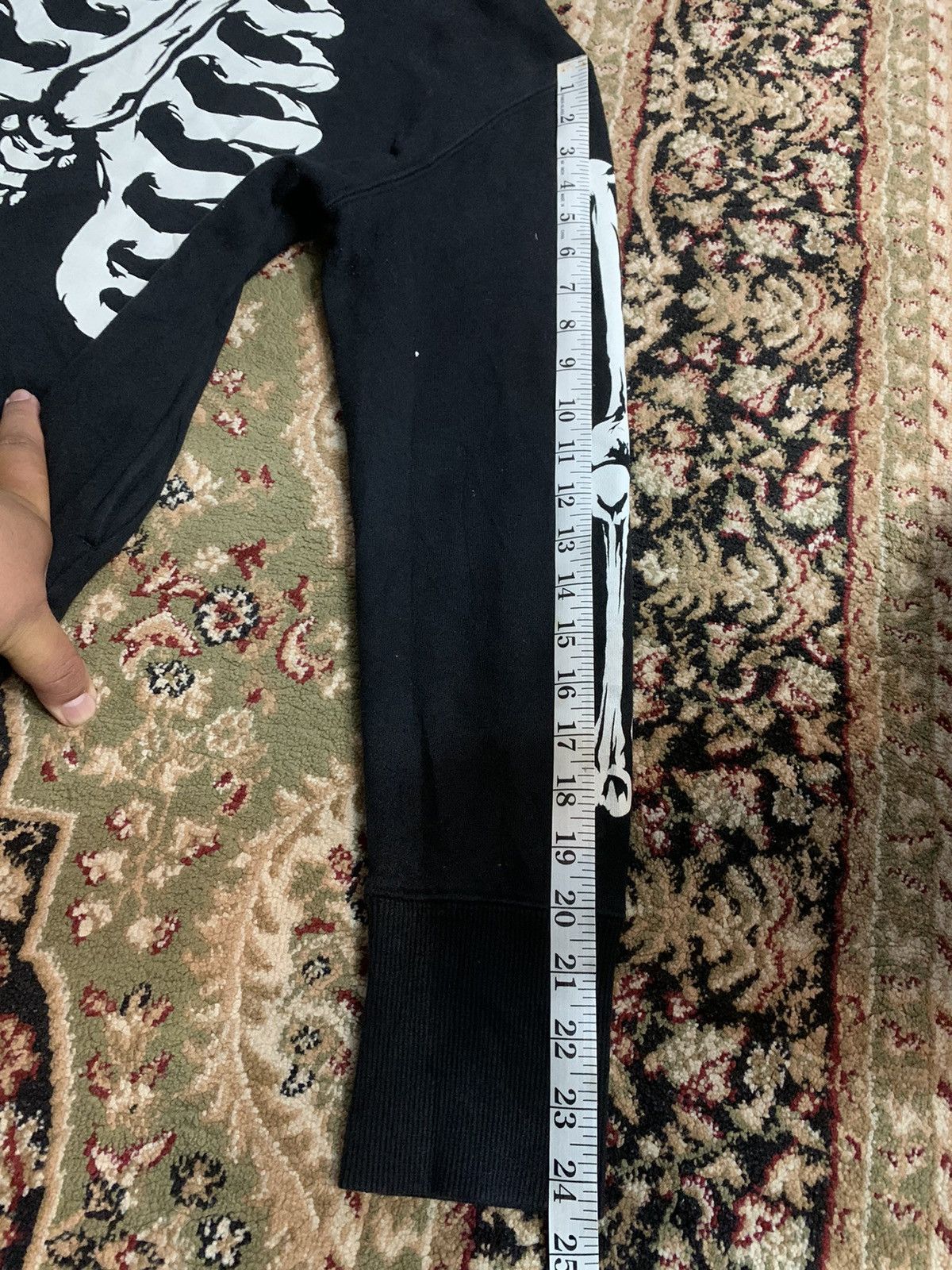 Japanese Brand SKALETON HELL CAT PUNKS NOT DEAD HOODIE INSPIRED KAPITAL Size US M / EU 48-50 / 2 - 10 Thumbnail