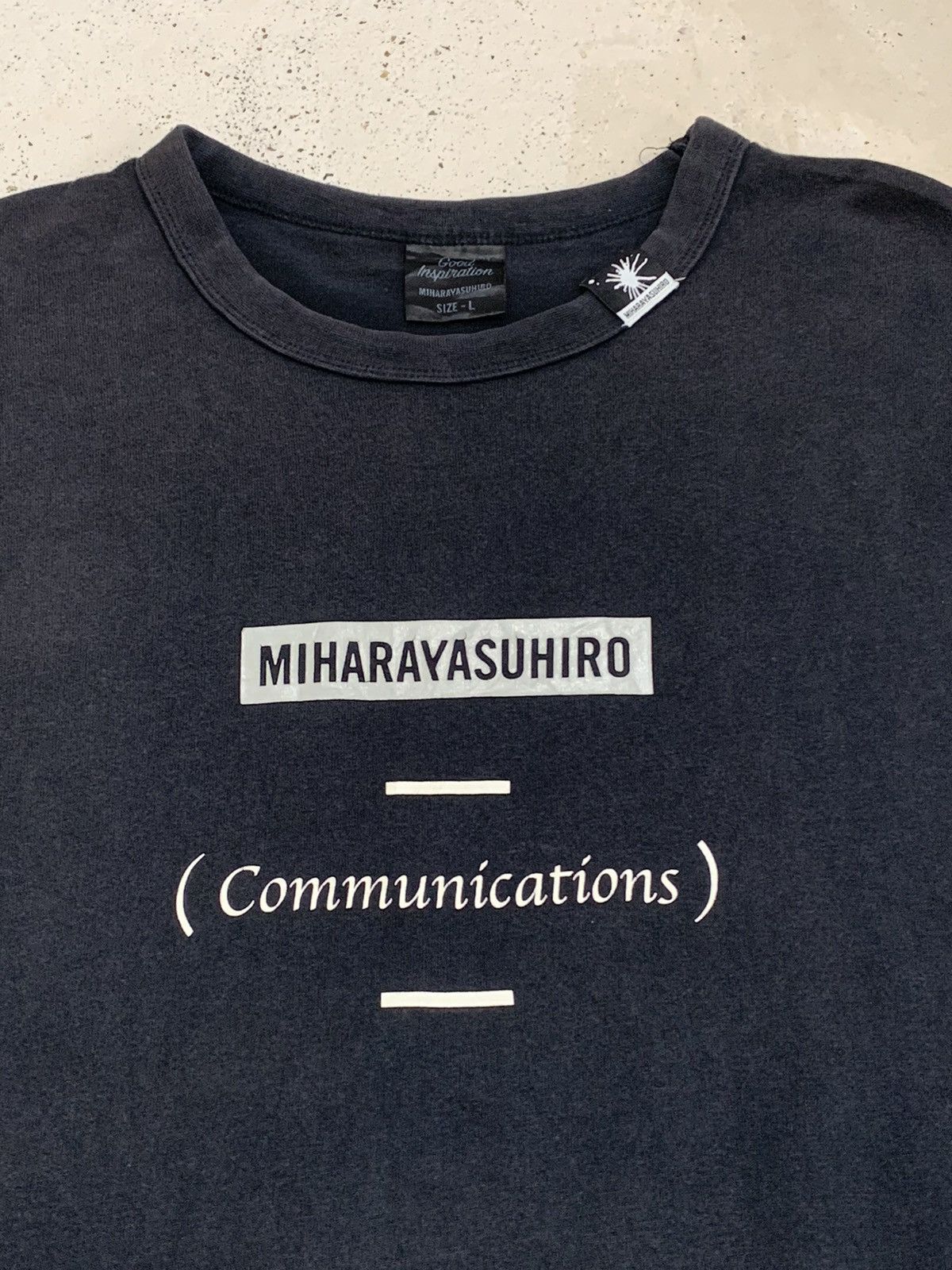 GU VINTAGE SUNFADED GOOD INSPIRATION BY MIHARAYA SUHIRO TEE Size US L / EU 52-54 / 3 - 5 Thumbnail