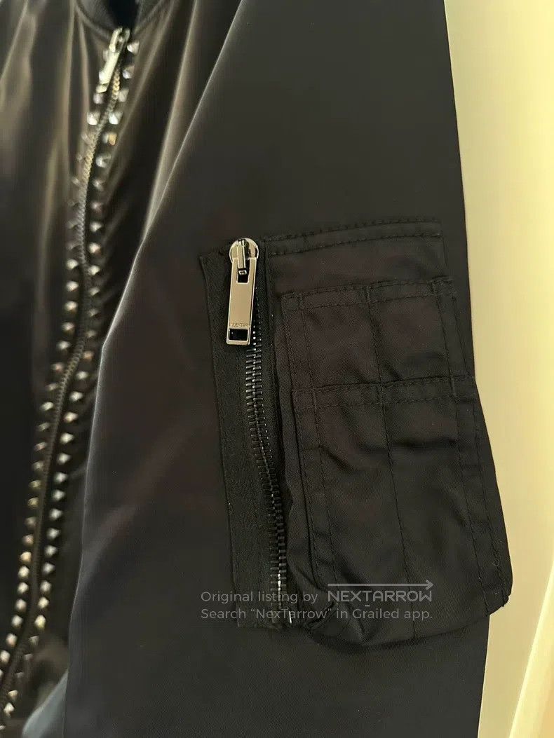 Valentino Valentino Rivet aviator cotton jacket Size US M / EU 48-50 / 2 - 3 Thumbnail