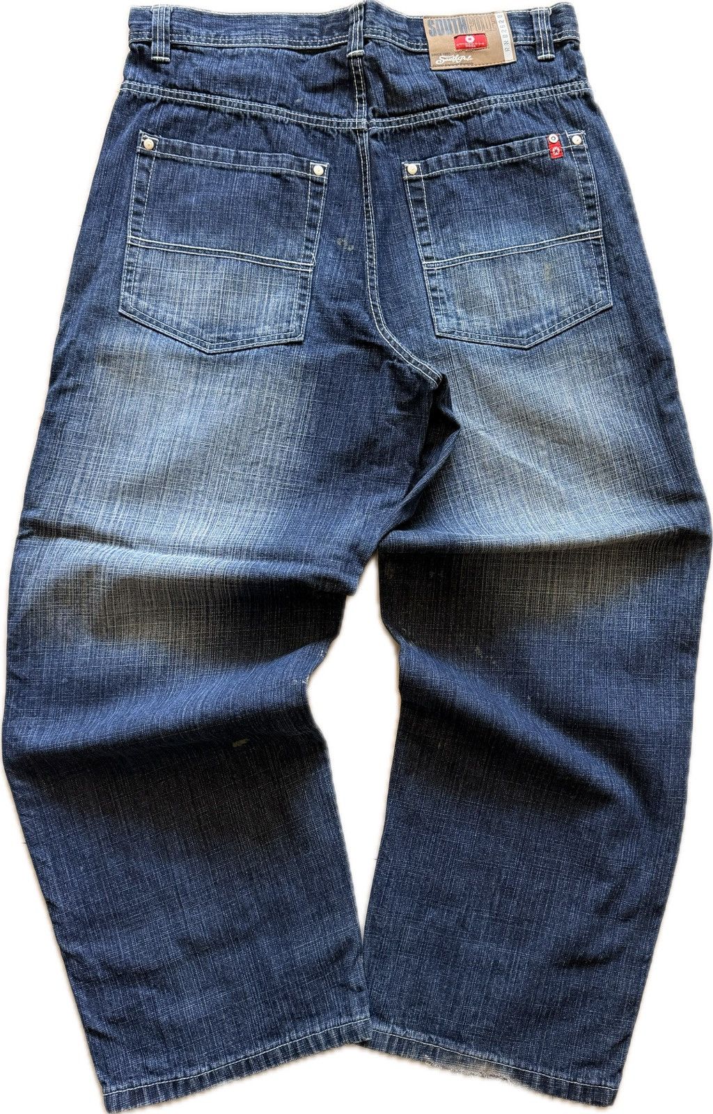 Southpole Vintage 90s Southpole Red Tab Dark Wash Jeans Size US 36 / EU 52 - 1 Thumbnail