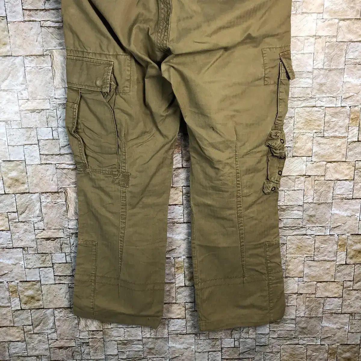 Ralph Lauren DL Ralph Lauren double knee 3d pocket Cargo Pants #A140 Size US 35 - 18 Thumbnail