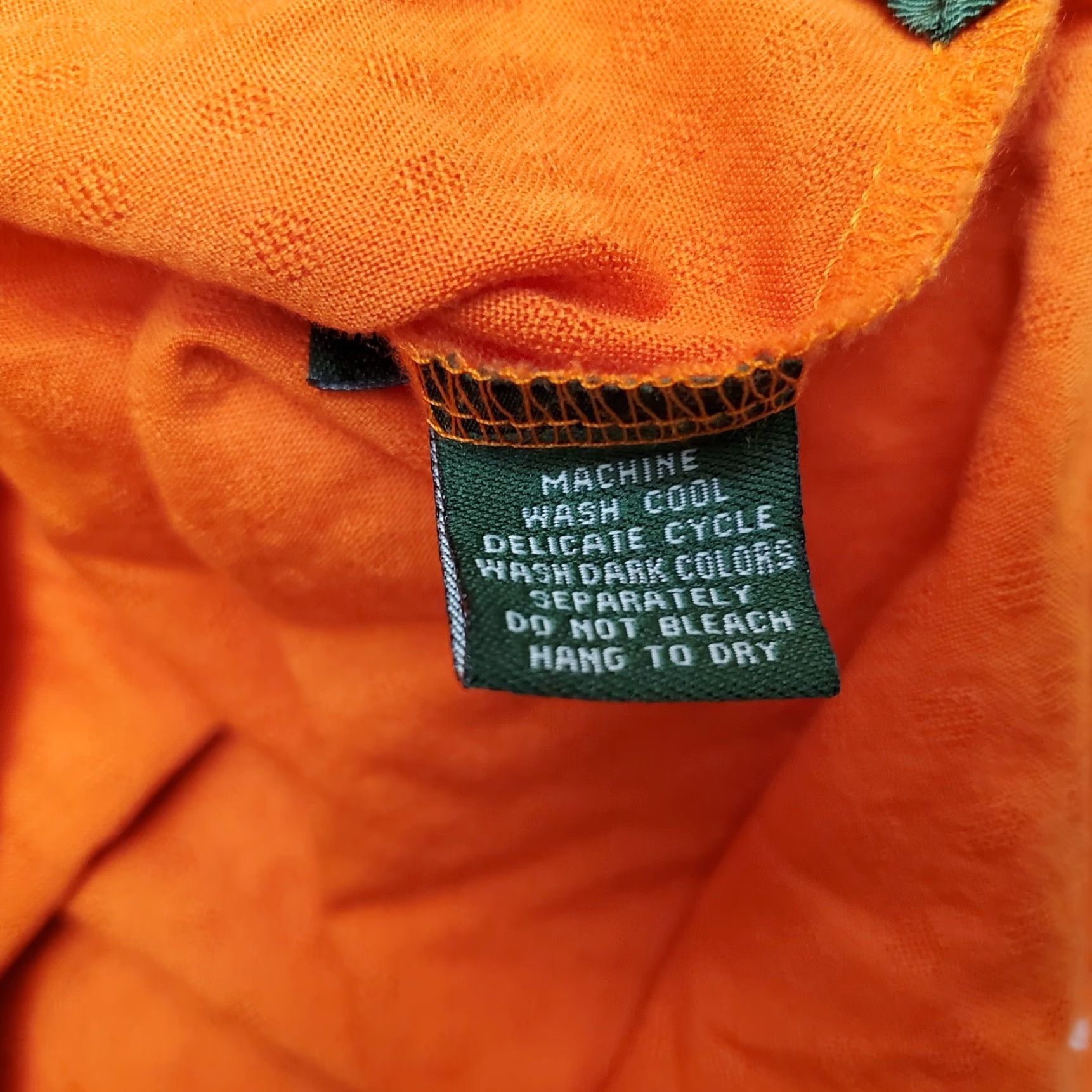 Vintage VINTAGE Polo Shirt Mens L Orange 100% Mercerized PIMA Cotton Dad Golf Casual House of Carrington Polo Mens L Orange Embroidered Buttoned Collar Size US L / EU 52-54 / 3 - 6 Thumbnail