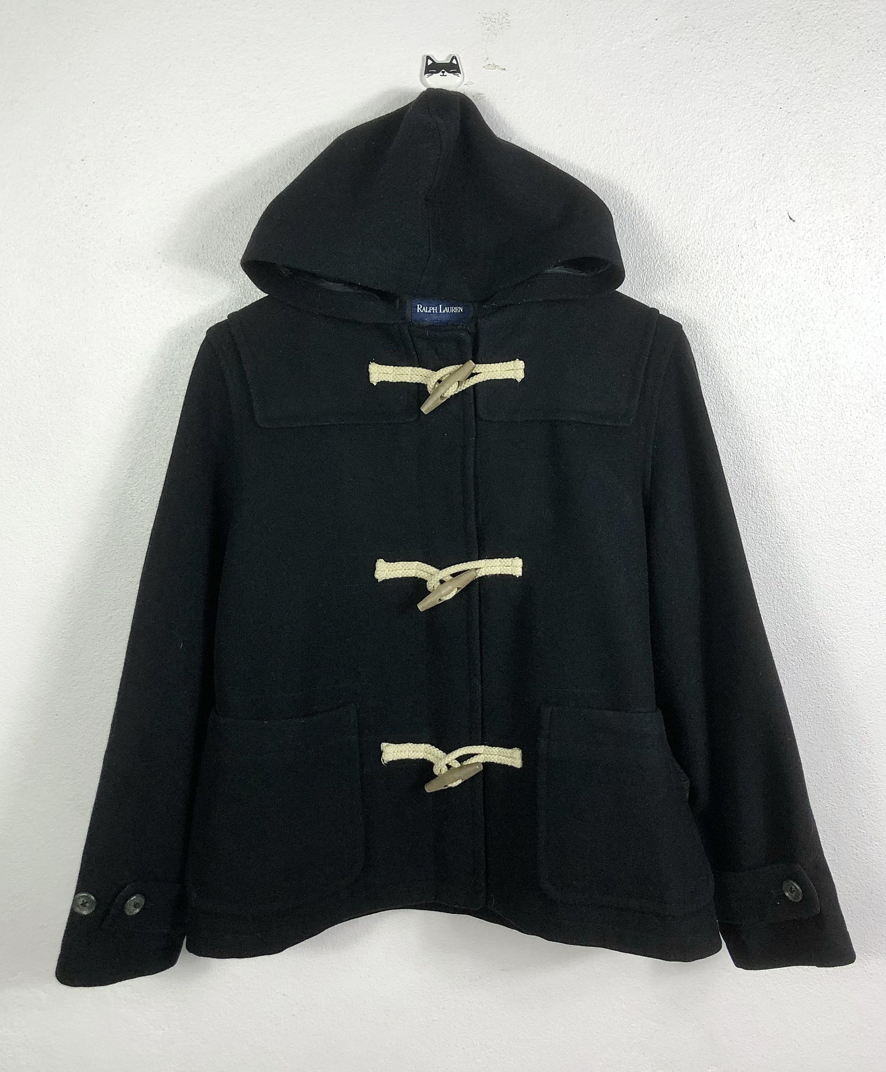 Ralph Lauren Rare Ralph Lauren Wool Hooded Duffle Jacket Size US M / EU 48-50 / 2 - 1 Thumbnail