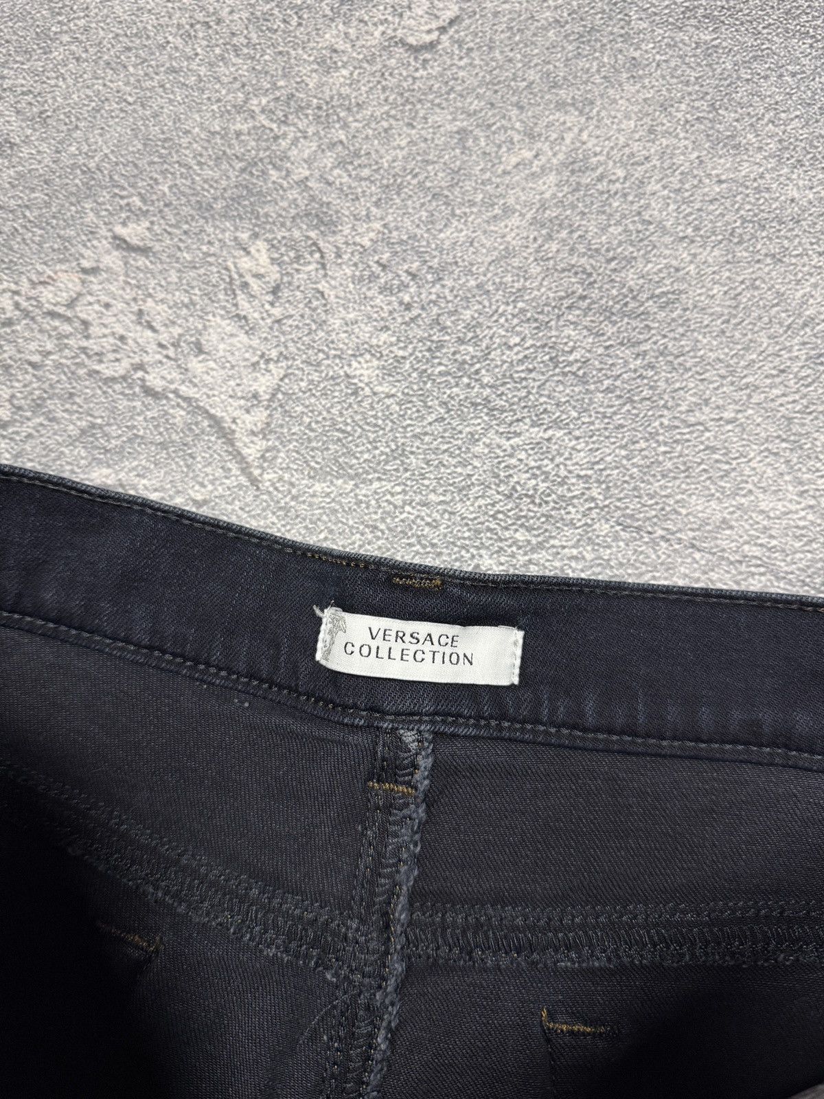 Versace Versace Collection big Medusa logo jeans (32) Size 28" / US 6 / IT 42 - 8 Thumbnail