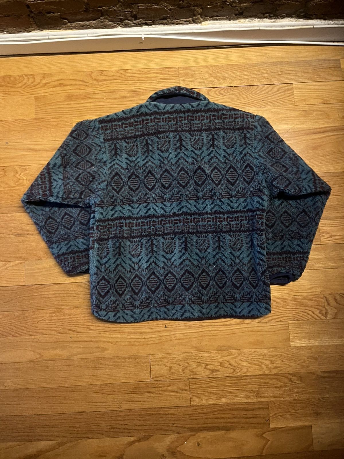 Columbia Vintage Columbia Made In USA Aztec Fleece Jacket Size US M / EU 48-50 / 2 - 3 Thumbnail