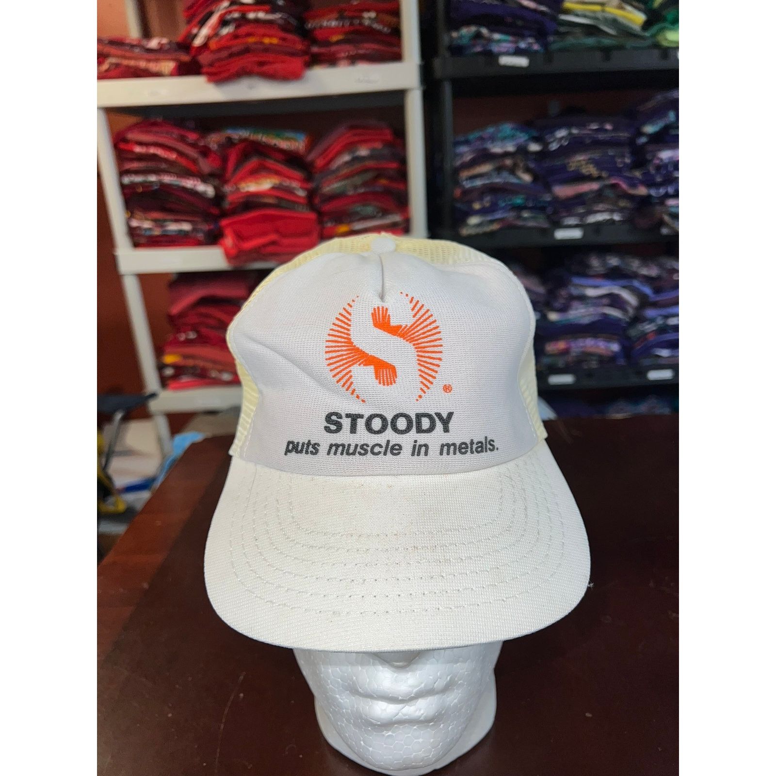 Vintage Vintage Stoody Hat Muscle In Metals Tech Welding Snapback OS Size ONE SIZE - 1 Thumbnail