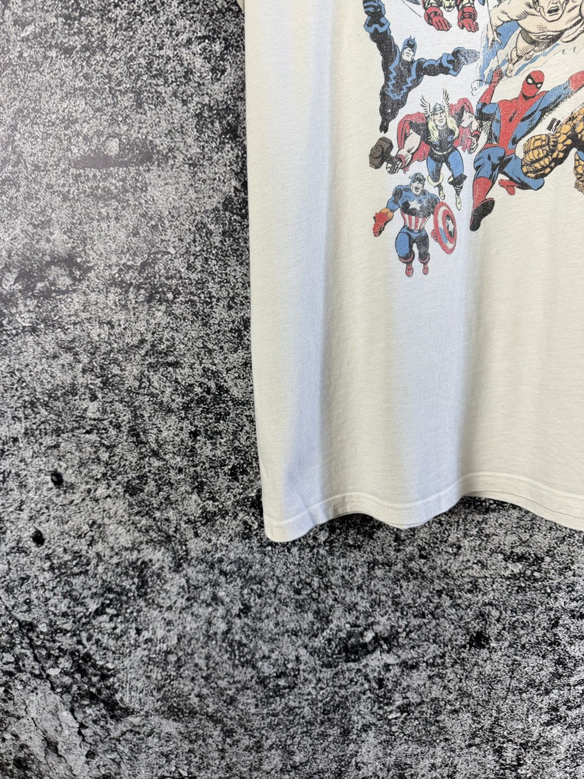 Marvel Comics Marvel Super-Heroes Vintage Tee Big Logo Made in USA Size L Size US L / EU 52-54 / 3 - 4 Thumbnail