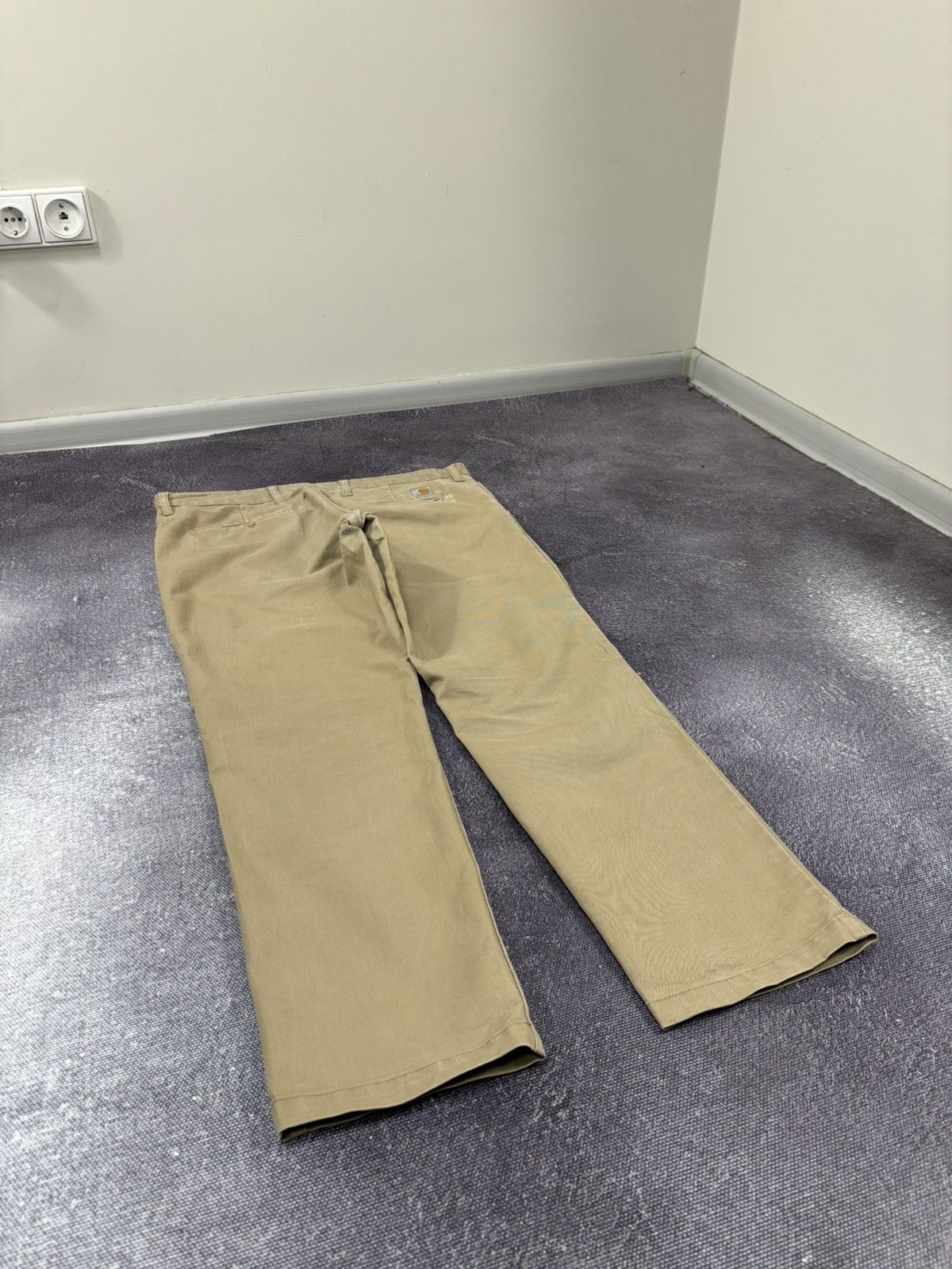 Carhartt Vintage Carhartt Chino American Cream Work Hype Sid Pants Size US 36 / EU 52 - 4 Thumbnail