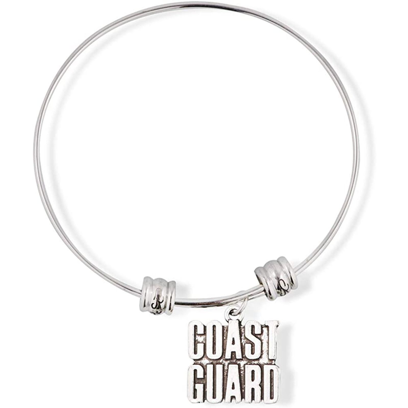 & Other Stories Coast Guard Text Fancy Charm Bangle Size ONE SIZE - 1 Thumbnail