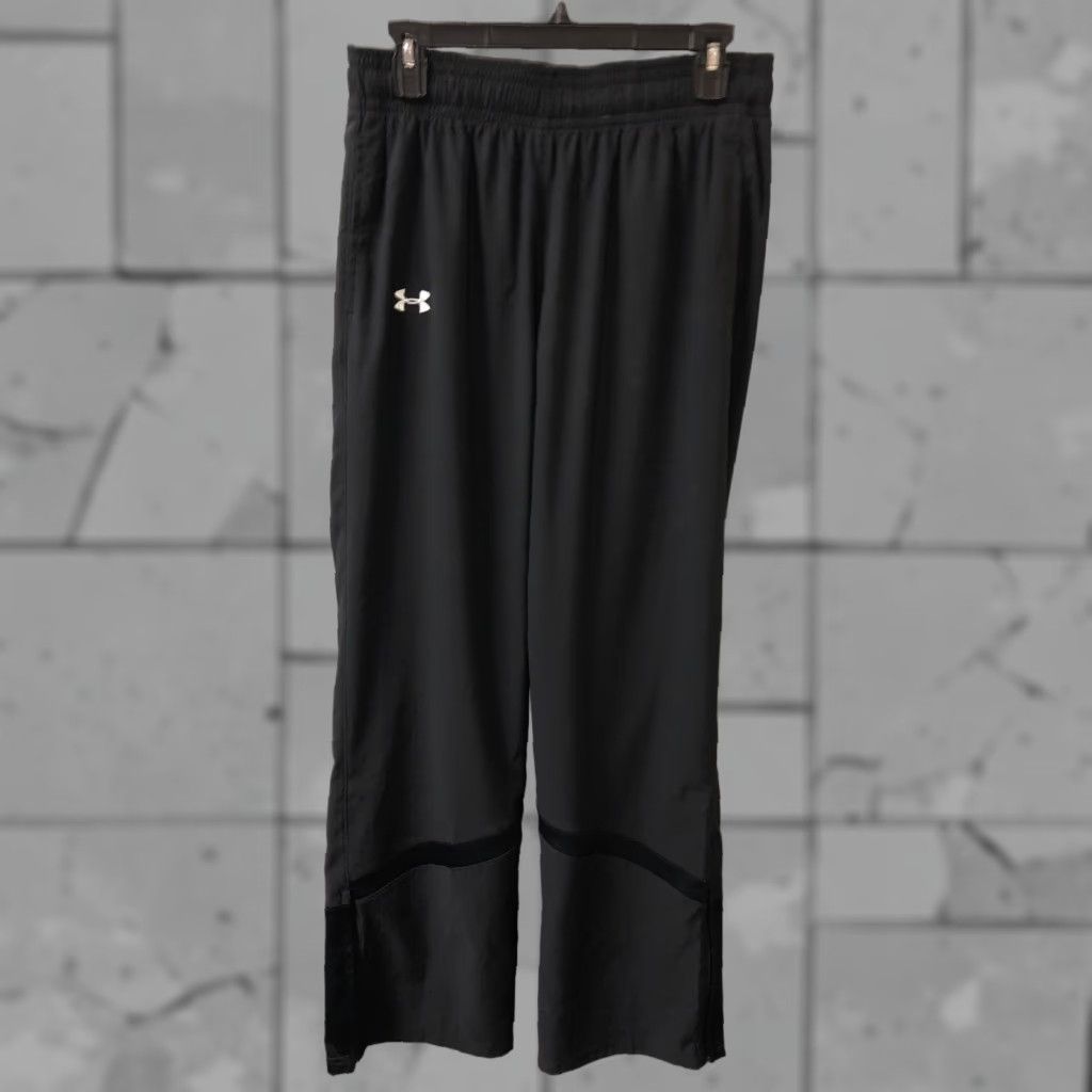 Under Armour VINTAGE Under Armour Men's Activewear Sweatpants Size M Black Athletic Pants Size US 31 - 1 Thumbnail