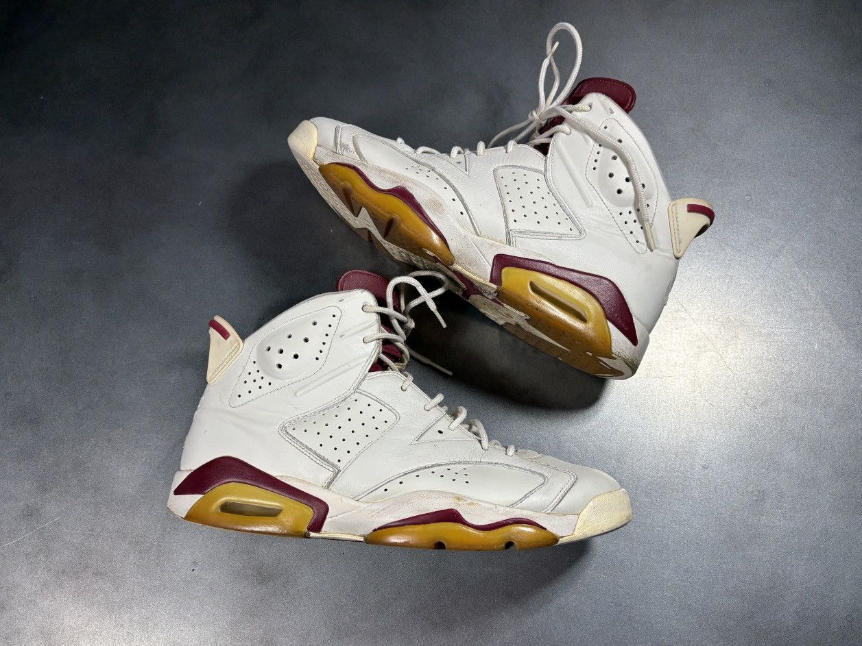 Jordan Brand 2015 Jordan 6 Maroon Air Jordan VI Retro 384664-116 Mens 11 Size US 11 / EU 44 - 16 Thumbnail