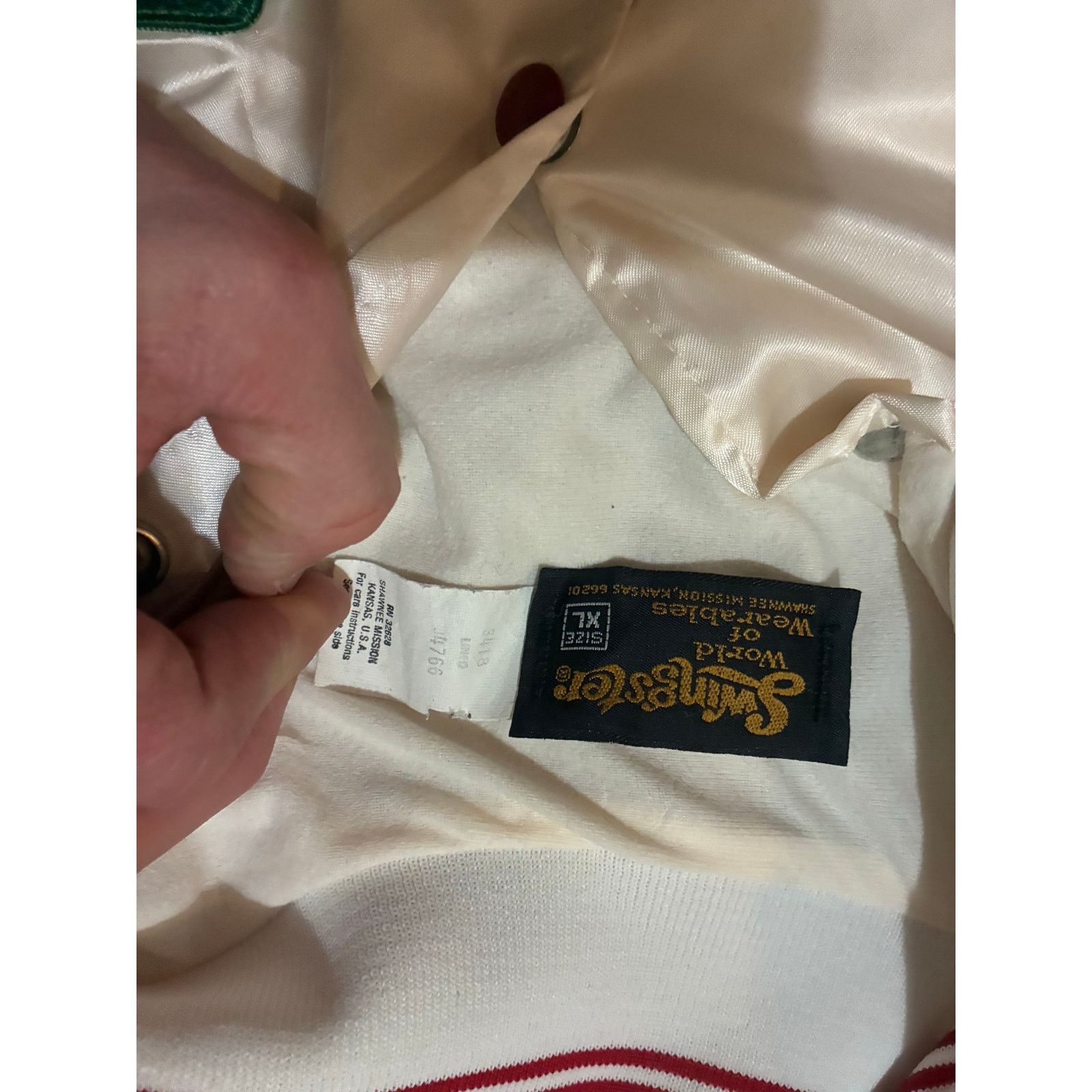 Swingster Vintage Red Man Tournament Trail Insulated Bomber Jacket XL Size US XL / EU 56 / 4 - 3 Thumbnail