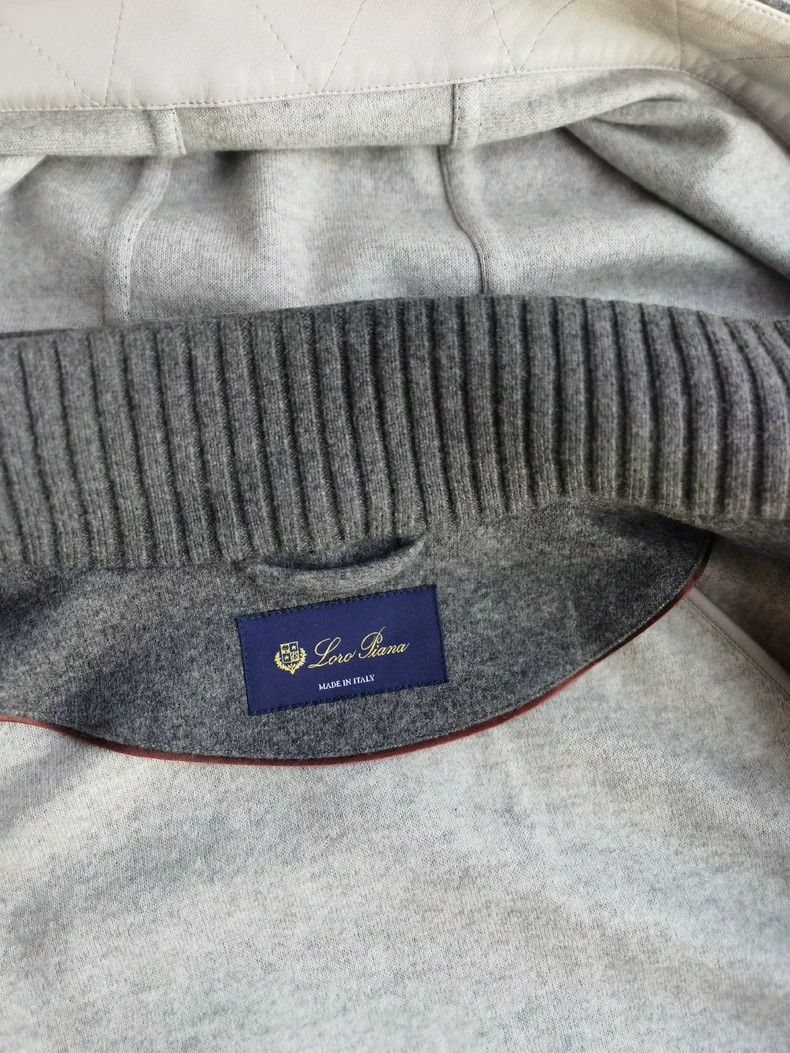 Loro Piana LORO PIANA Women's grey cashmere version of Icery classic Size M / US 6-8 / IT 42-44 - 4 Thumbnail
