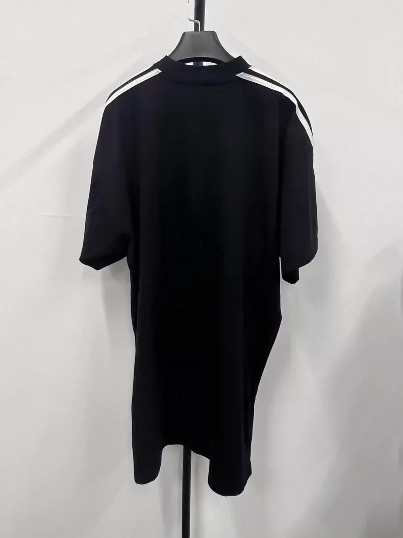 Balenciaga Balenciaga Co-branded adidas short sleeve t black clover Size US M / EU 48-50 / 2 - 2 Thumbnail