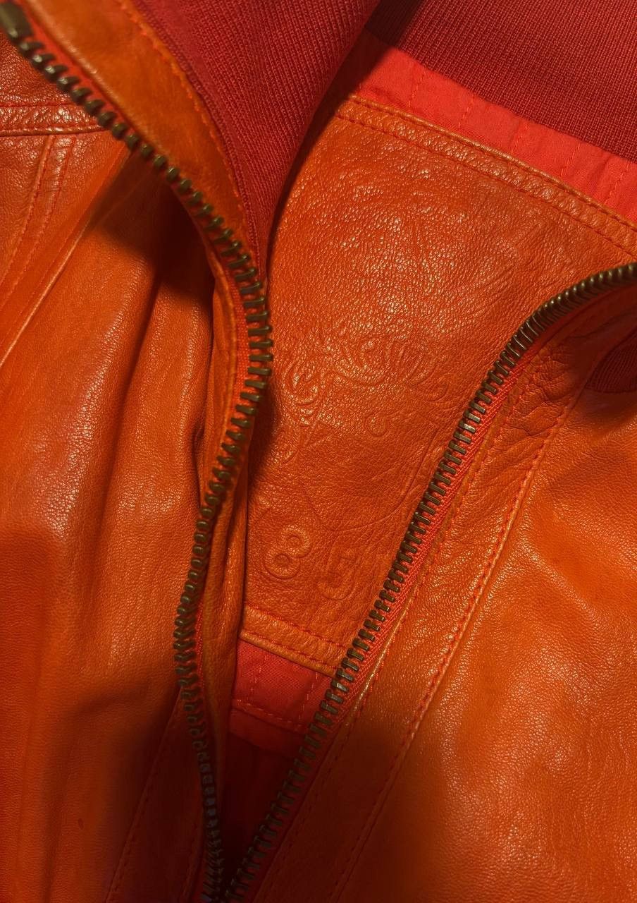 Bally Bally Y2K aesthetic Lambskin Leather Cropped Bomber Size XS / US 0-2 / IT 36-38 - 8 Thumbnail