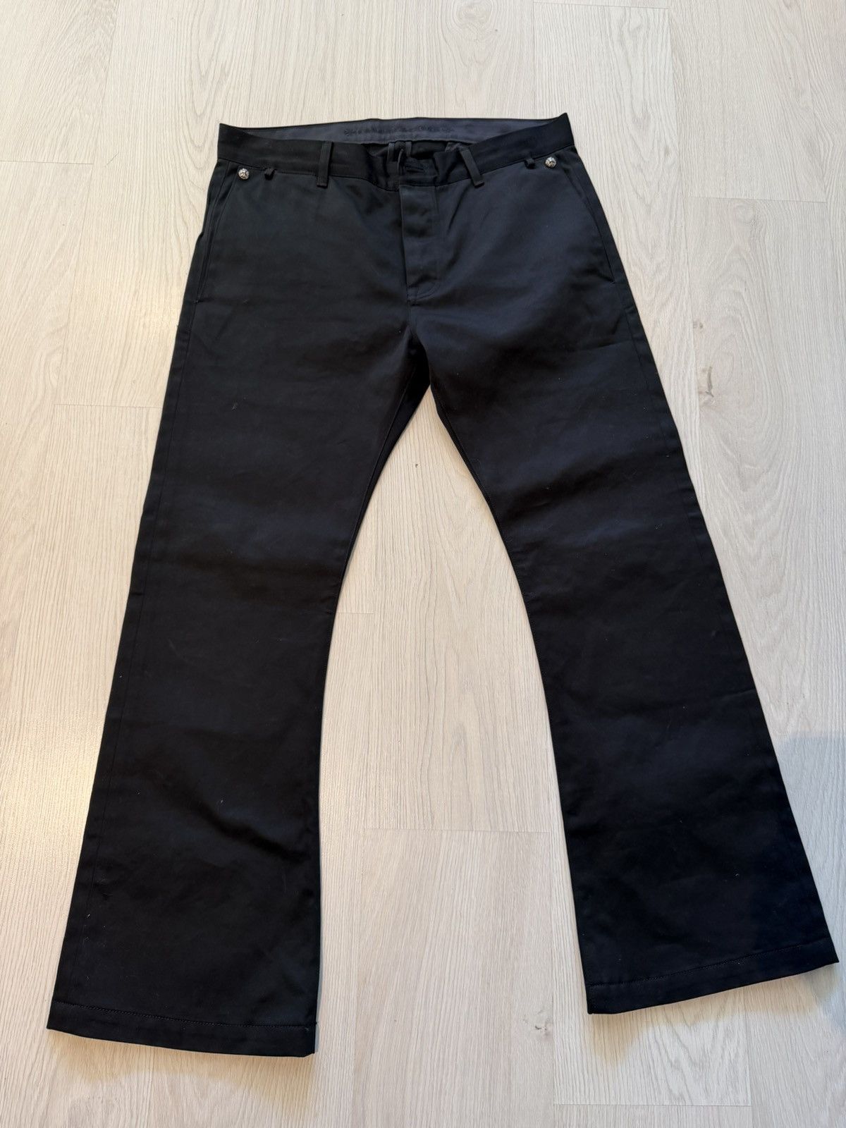 Chrome Hearts Chrome Hearts Flare Richard Cut Chino Pants Size US 36 / EU 52 - 1 Thumbnail