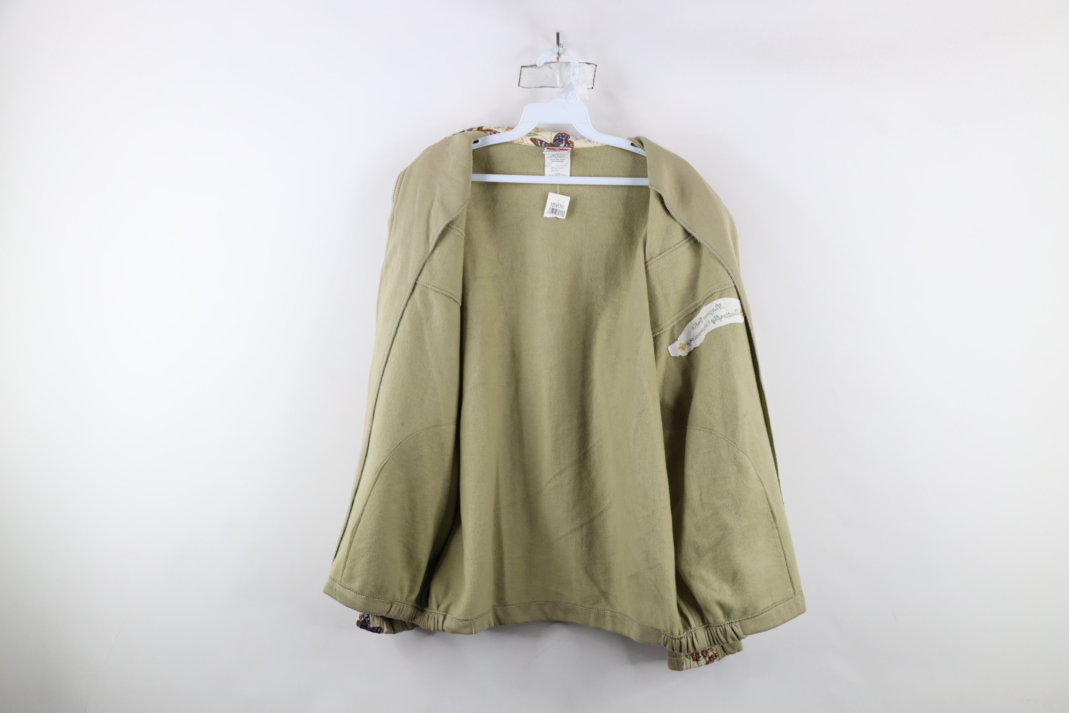Vintage Deadstock Vintage 90s Streetwear Sweatshirt Jacket Shacket Size M / US 6-8 / IT 42-44 - 10 Thumbnail