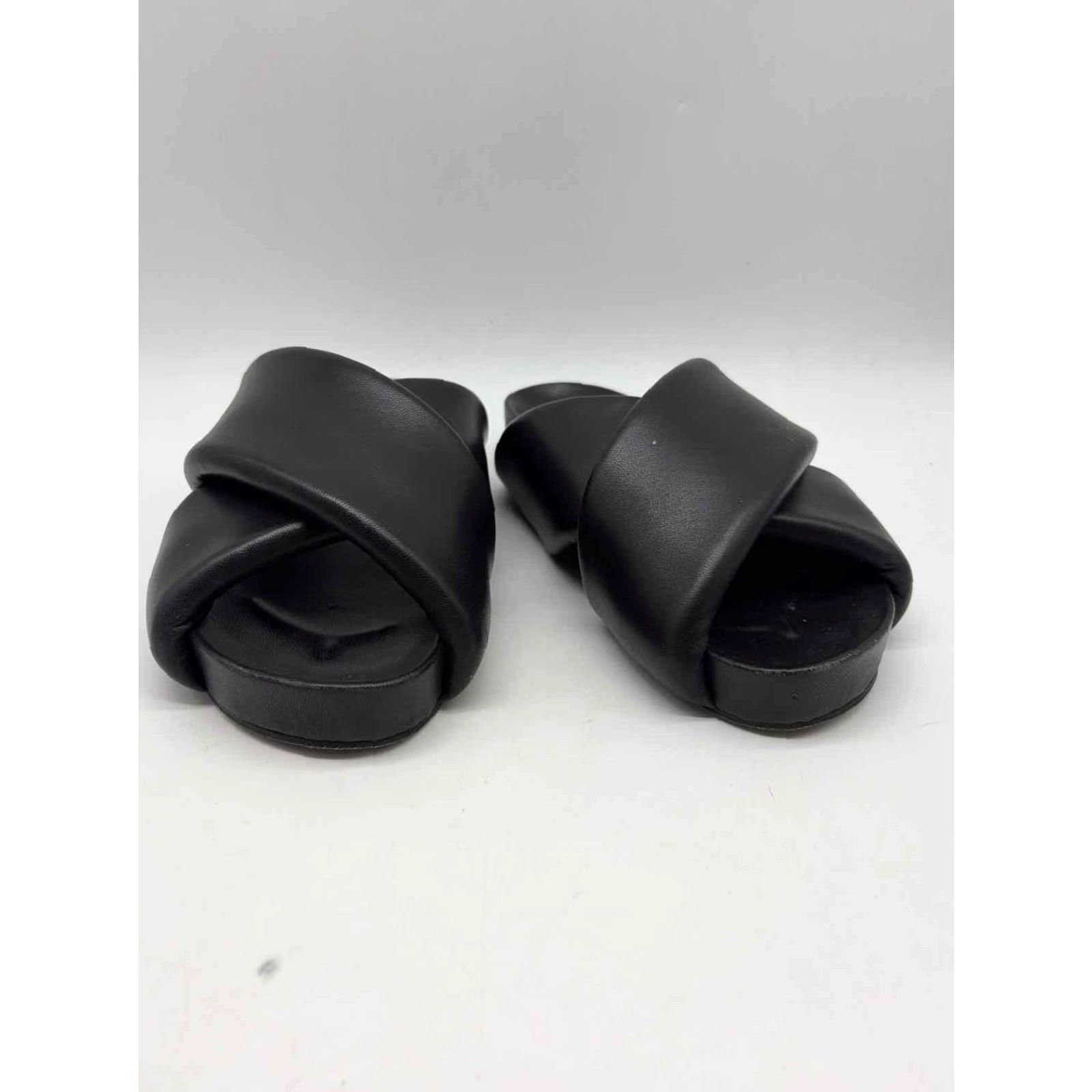 Jil Sander Sandals Slide Black Size 36 Pre-Owned