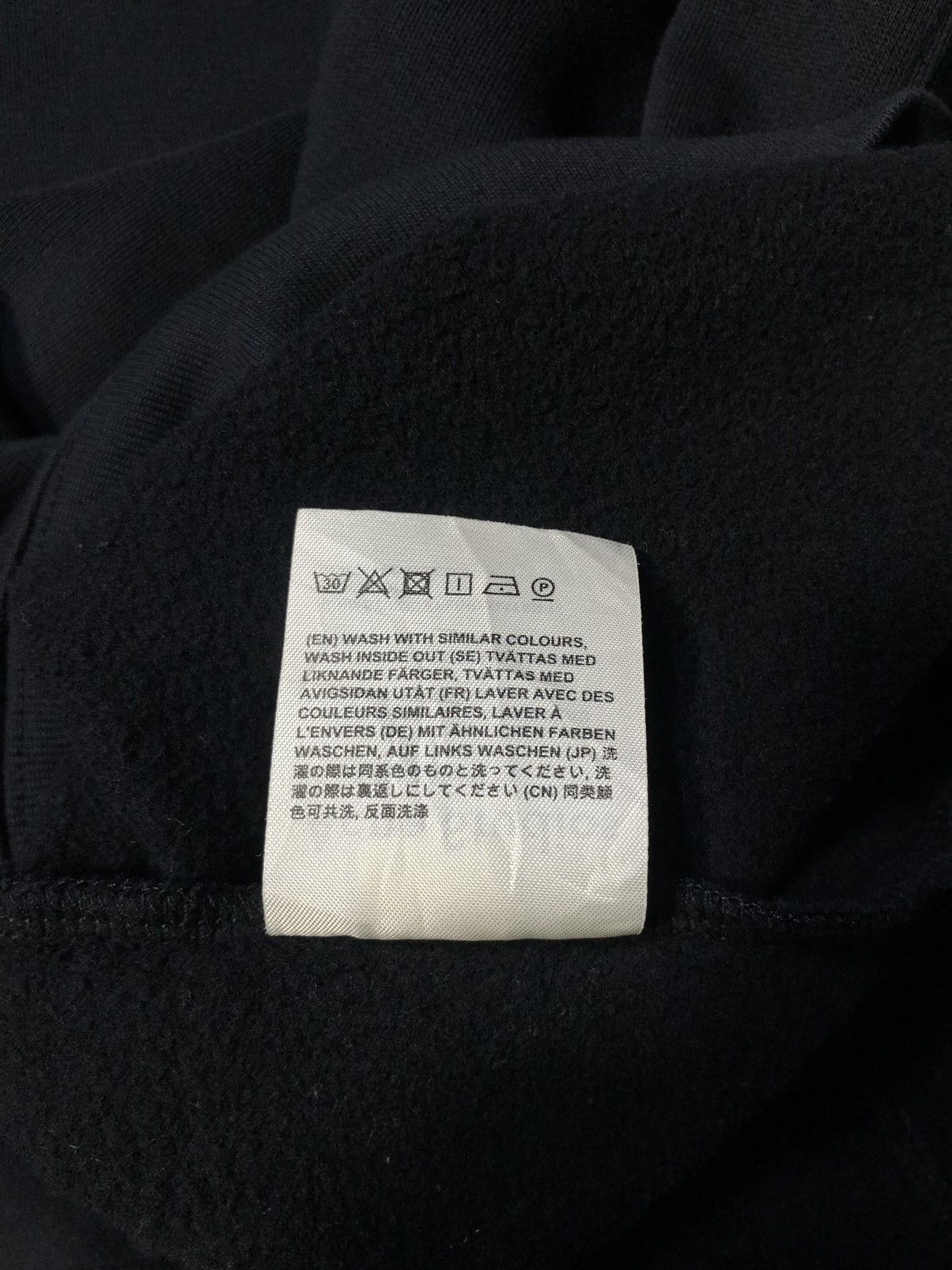 Acne Studios Acne Studios Black Folsom Face Sweatshirt Size US XS / EU 42 / 0 - 8 Thumbnail
