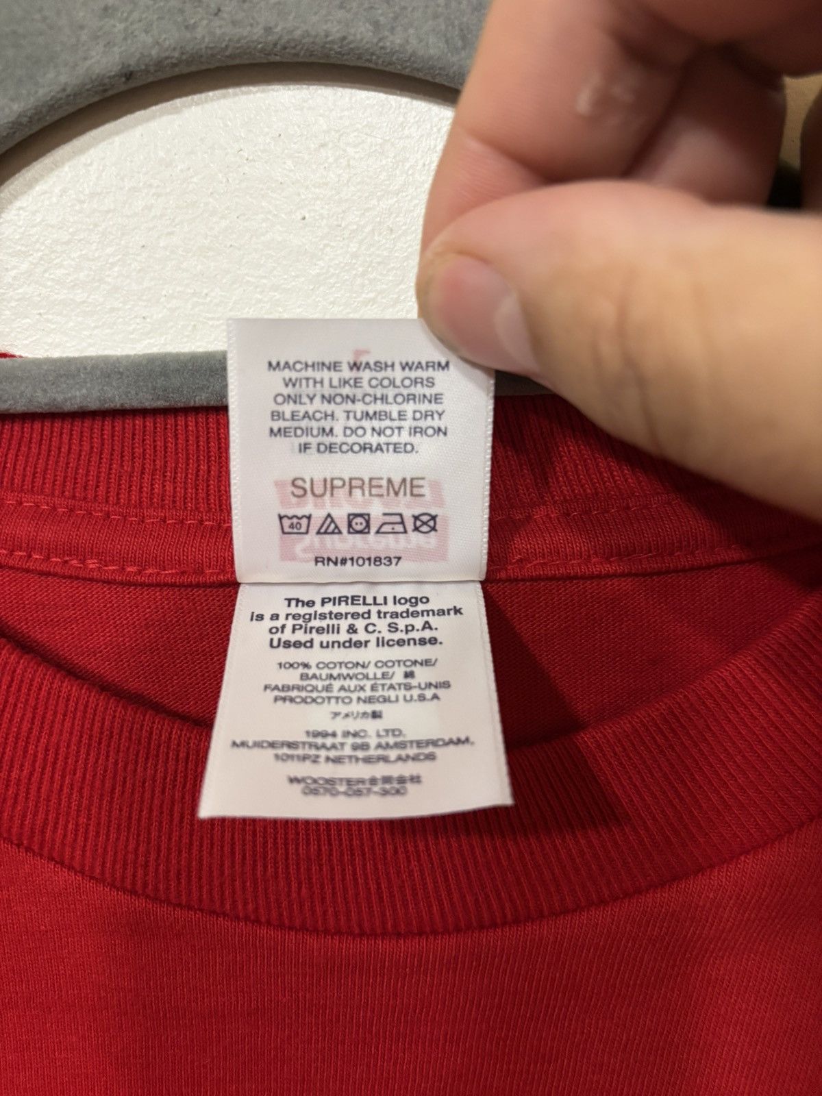 Ducati × Supreme Supreme Ducati Logos Tee Size US L / EU 52-54 / 3 - 4 Thumbnail