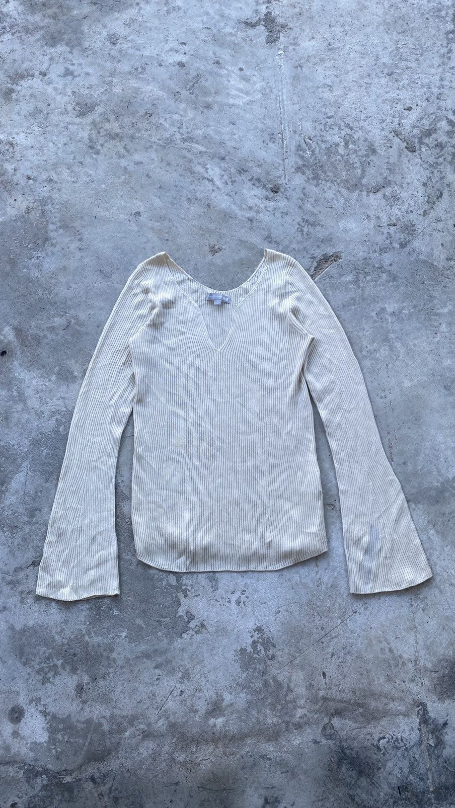 Japanese Brand 🚨FINAL DROP🚨pleated Knit Longsleeve shirt designer Size M / US 6-8 / IT 42-44 - 6 Thumbnail