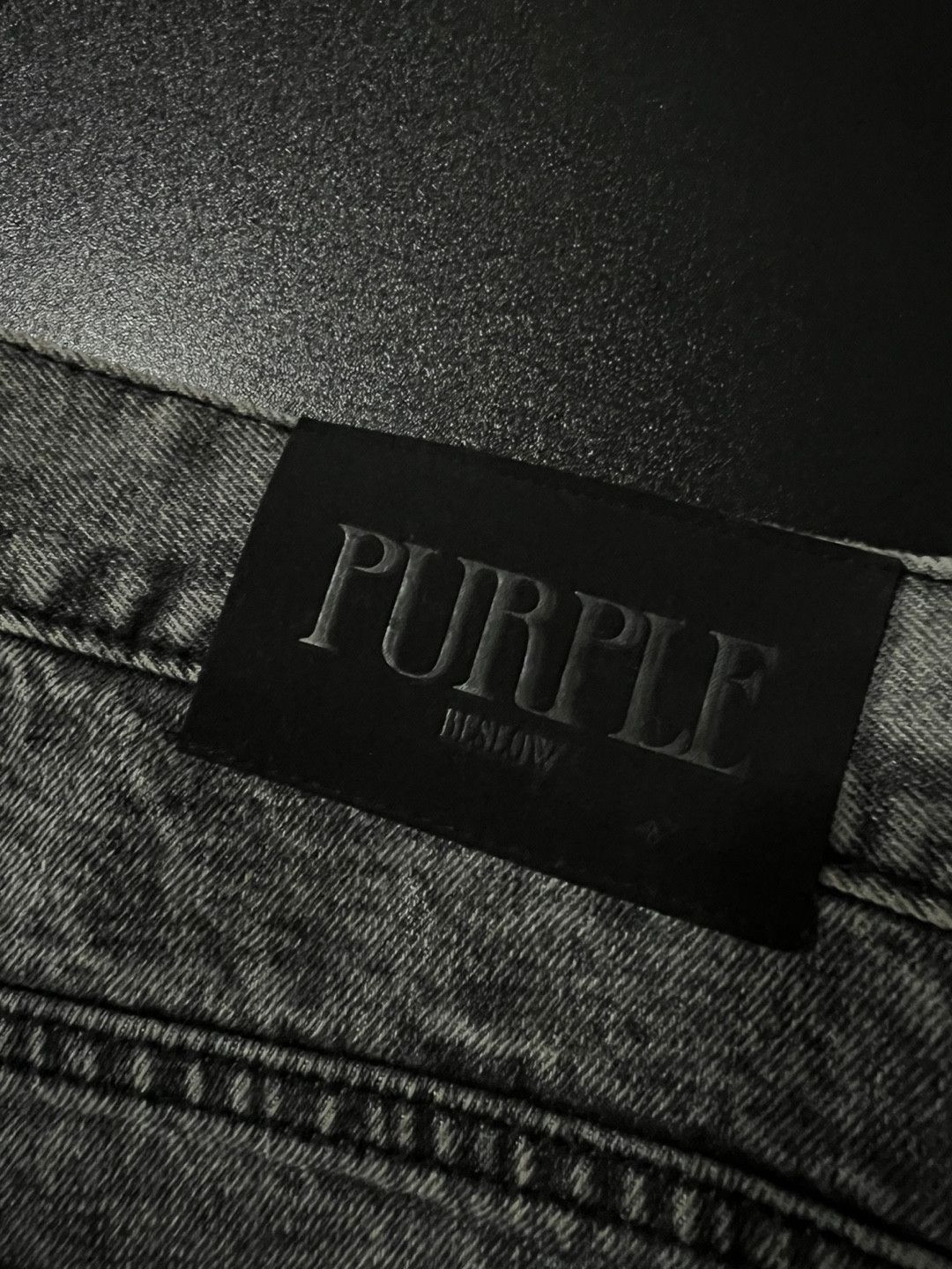Vintage Beslow Twist Denim Pants Black Size US 34 / EU 50 - 5 Thumbnail