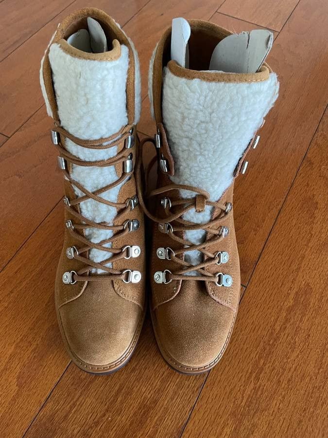 Other Marc Fisher Women’s Isalia Lace Up Hiker Boots Size 10 Size US 10 / EU 43 - 6 Thumbnail