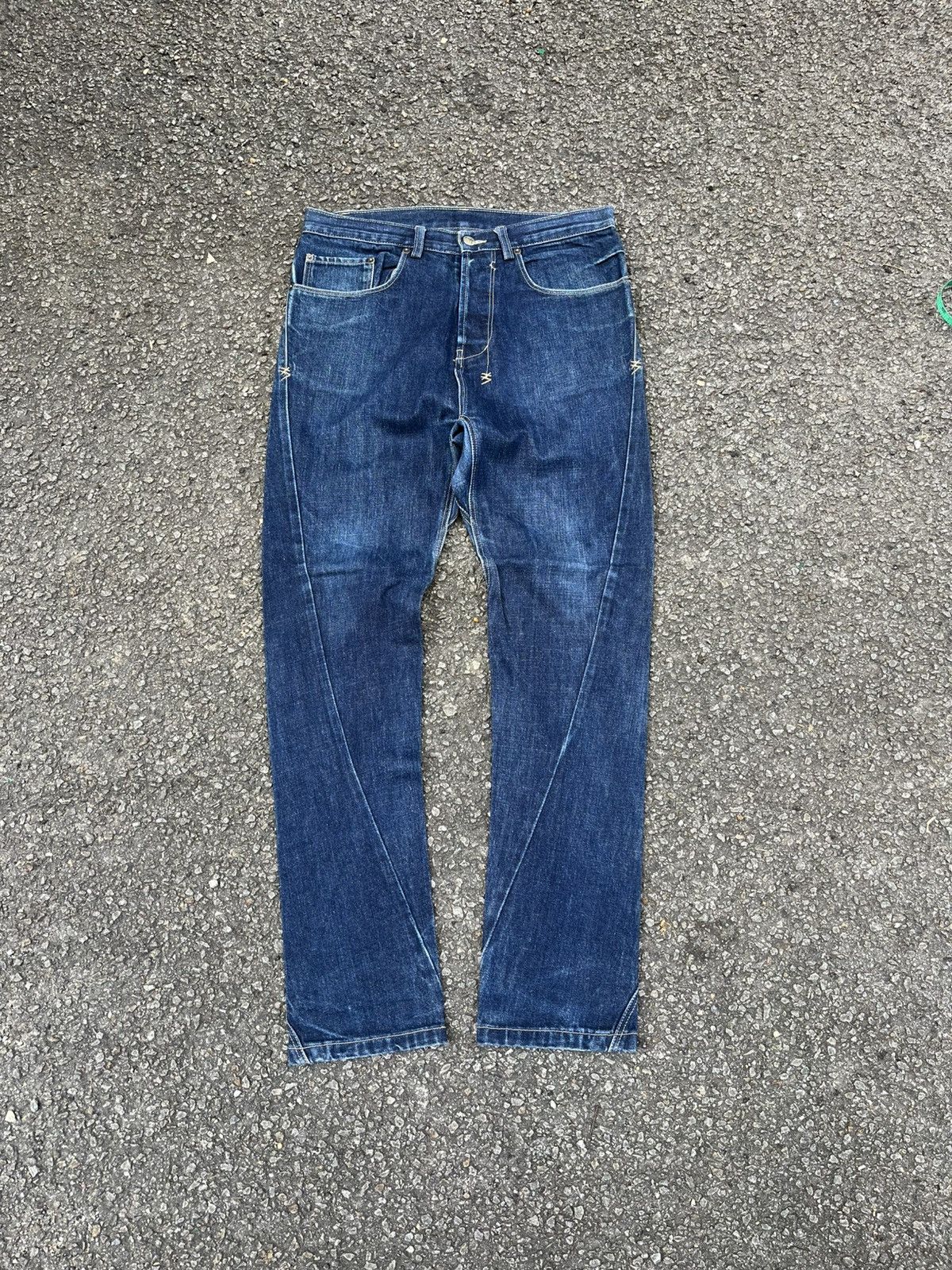 Ksubi KSUBI Slim Jeans Long Rise Denim Pant Size US 30 / EU 46 - 1 Thumbnail