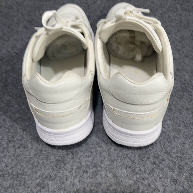 Gucci Gucci Double G Leather Low-Top Sneakers Size US 9.5 / EU 42-43 - 2 Thumbnail