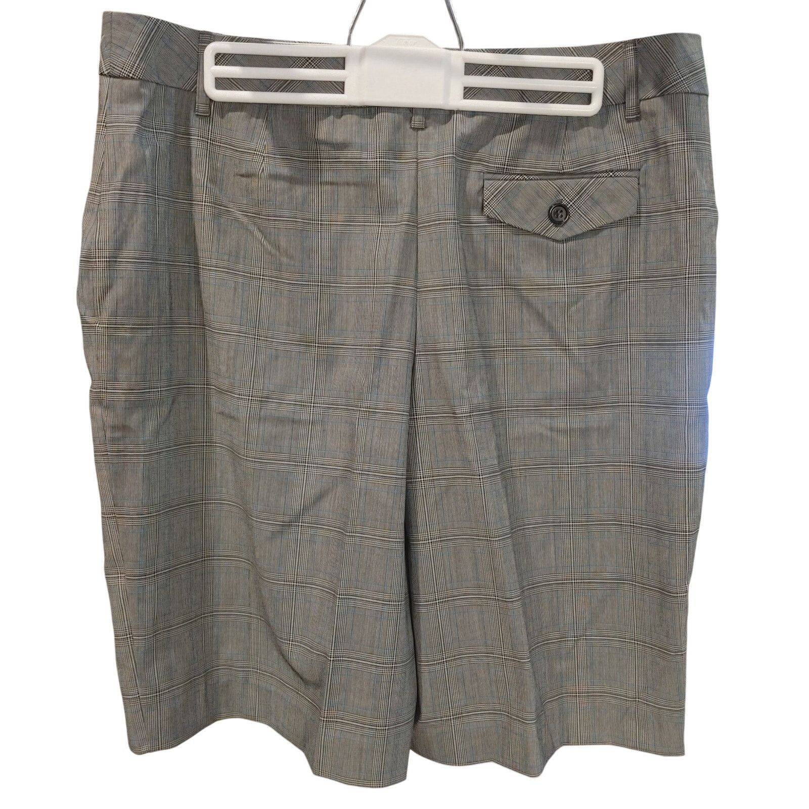 Other Allison Fit Charter Club Women 12 Gray Plaid Chino Bermuda Size 34" / US 12 / IT 48 - 2 Thumbnail