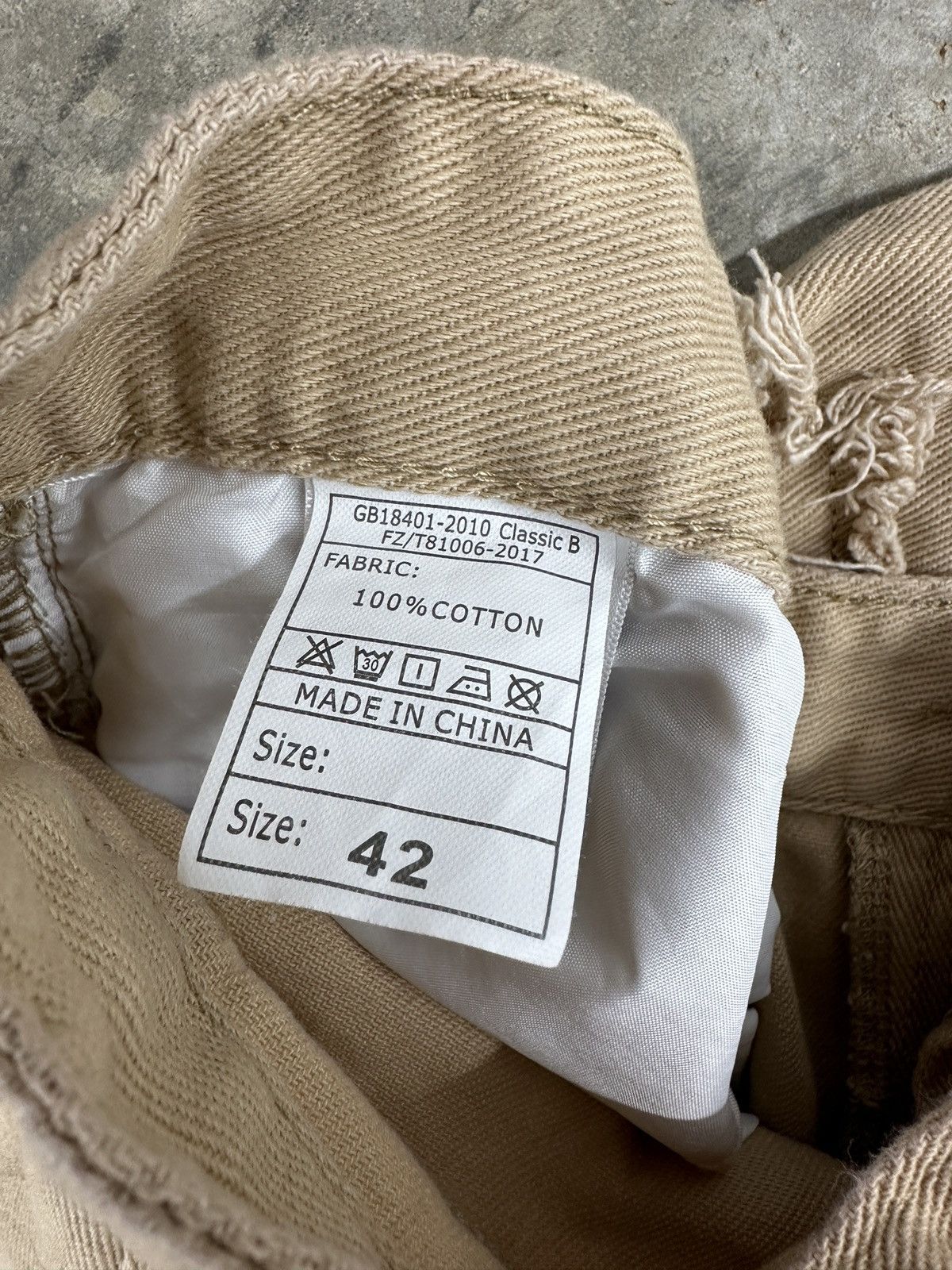 Other Ripped Patch Stacked Style Pants Size US 42 / EU 58 - 3 Thumbnail