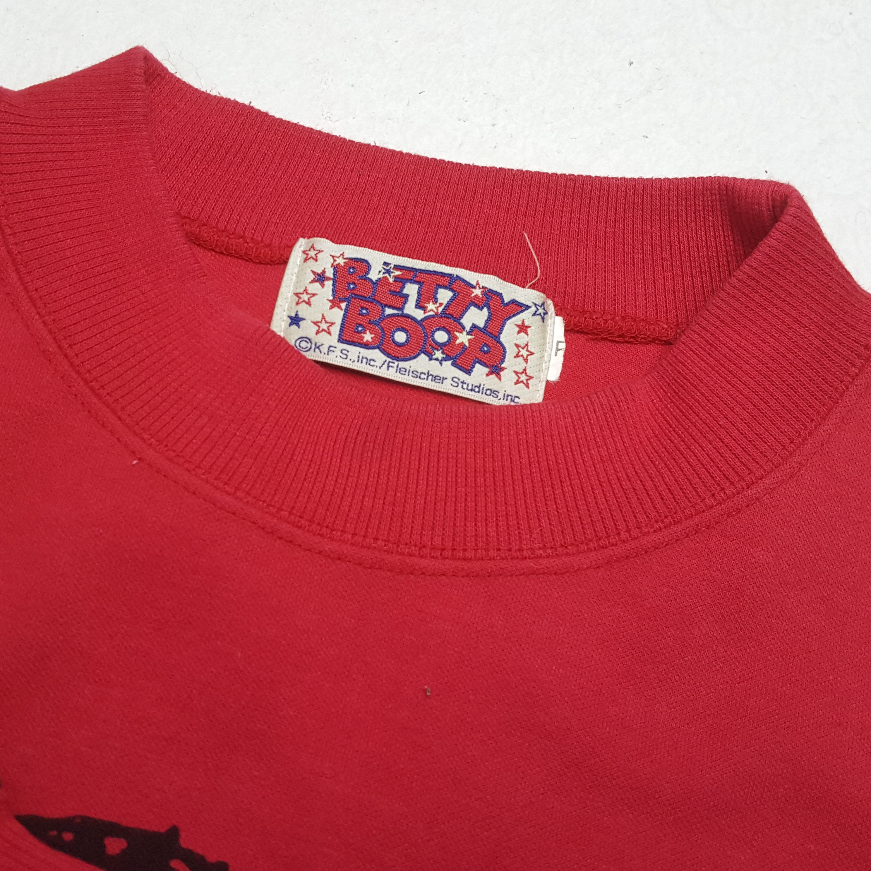 Cartoon Network × Vintage Vintage BETTY BOOP Sexy Cartoon Characters Sweatshirts Size US M / EU 48-50 / 2 - 9 Thumbnail
