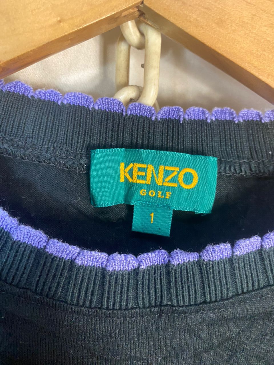 Designer × Kenzo Kanzo golf spellout tshirt Size S / US 4 / IT 40 - 4 Thumbnail