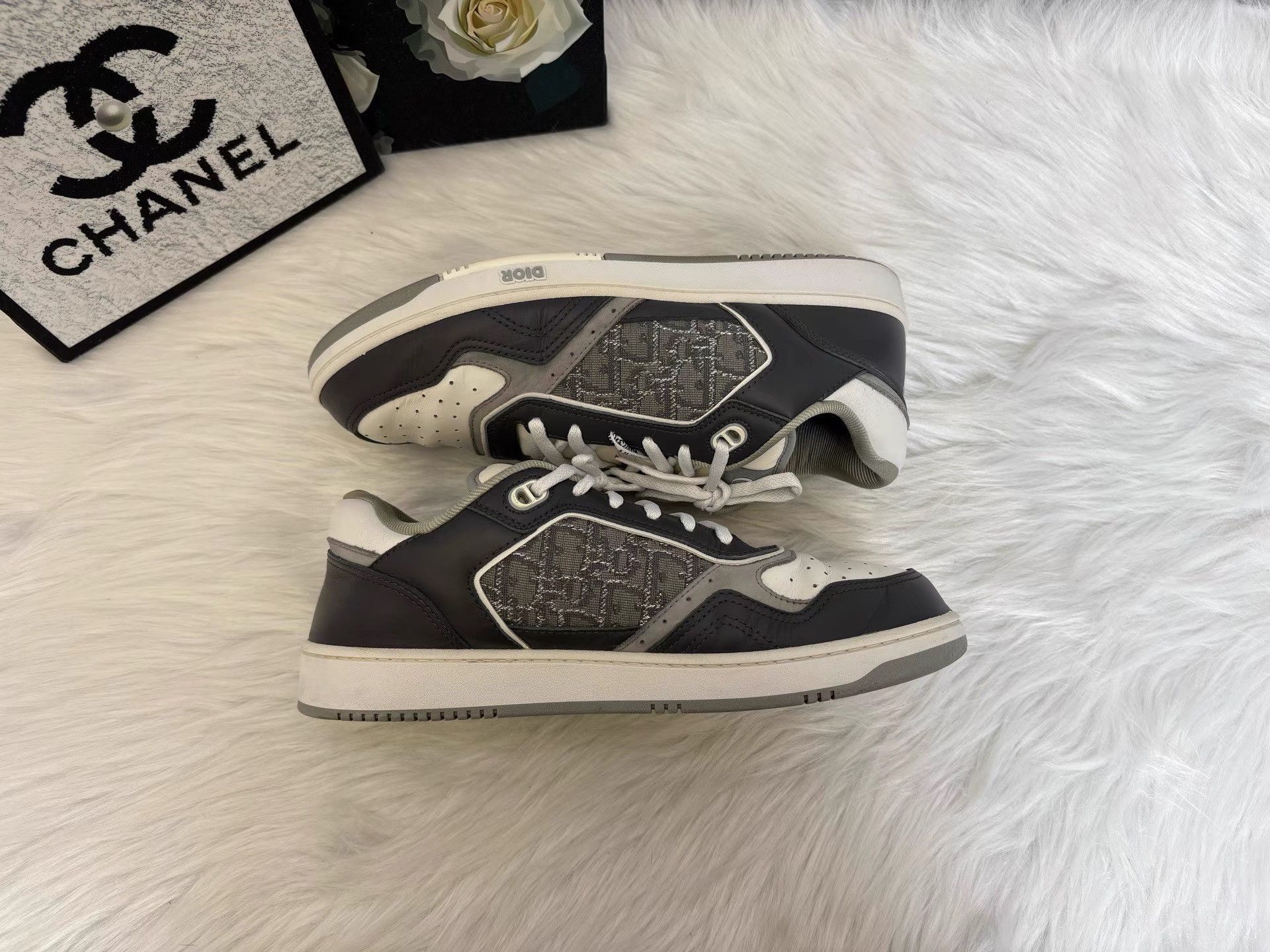 Dior Dior Classic B27 Monogram Print Sneakers K36 Size US 10 / EU 43 - 6 Thumbnail