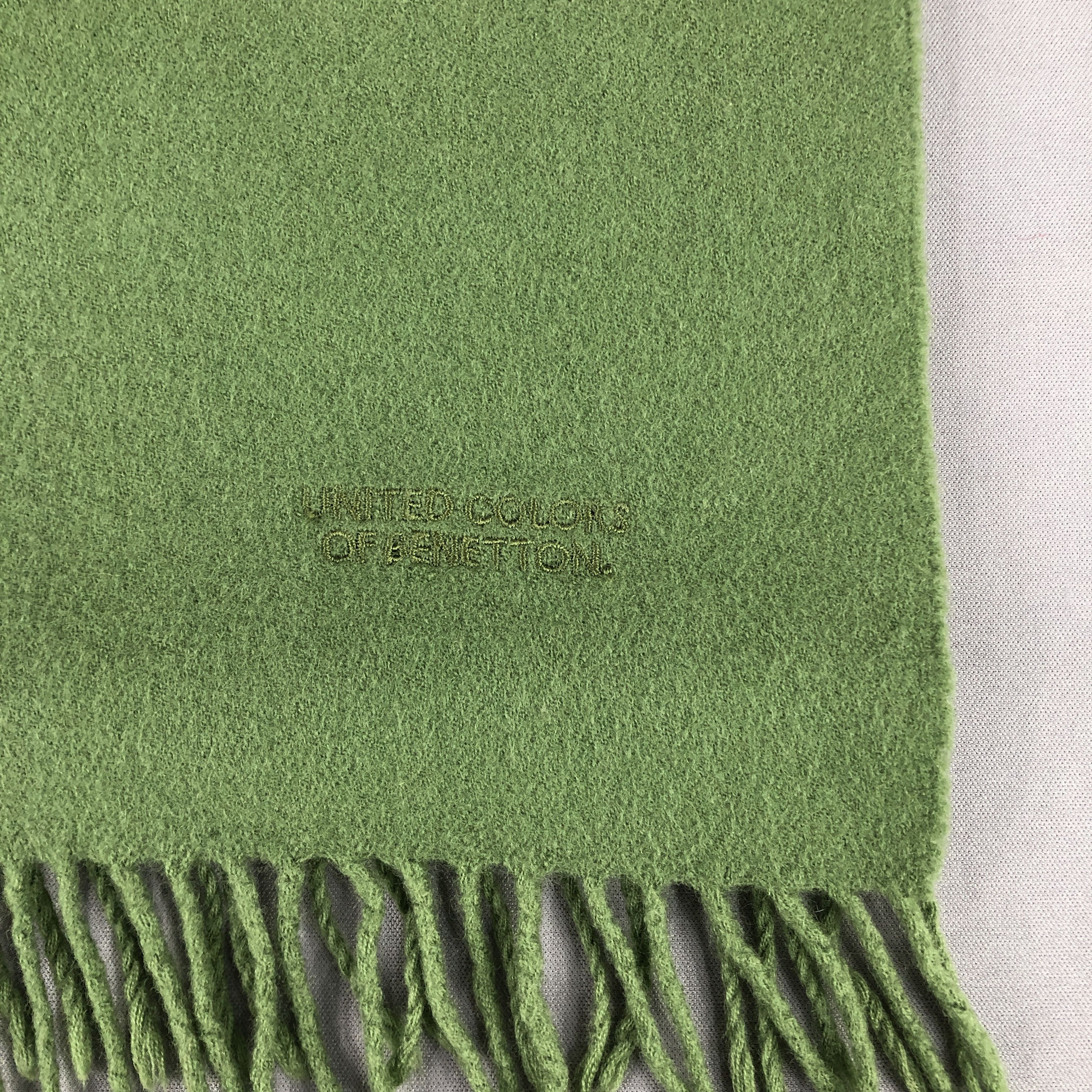 Benetton Vintage Benetton Scarf / Muffler / Neckwear Size ONE SIZE - 4 Thumbnail