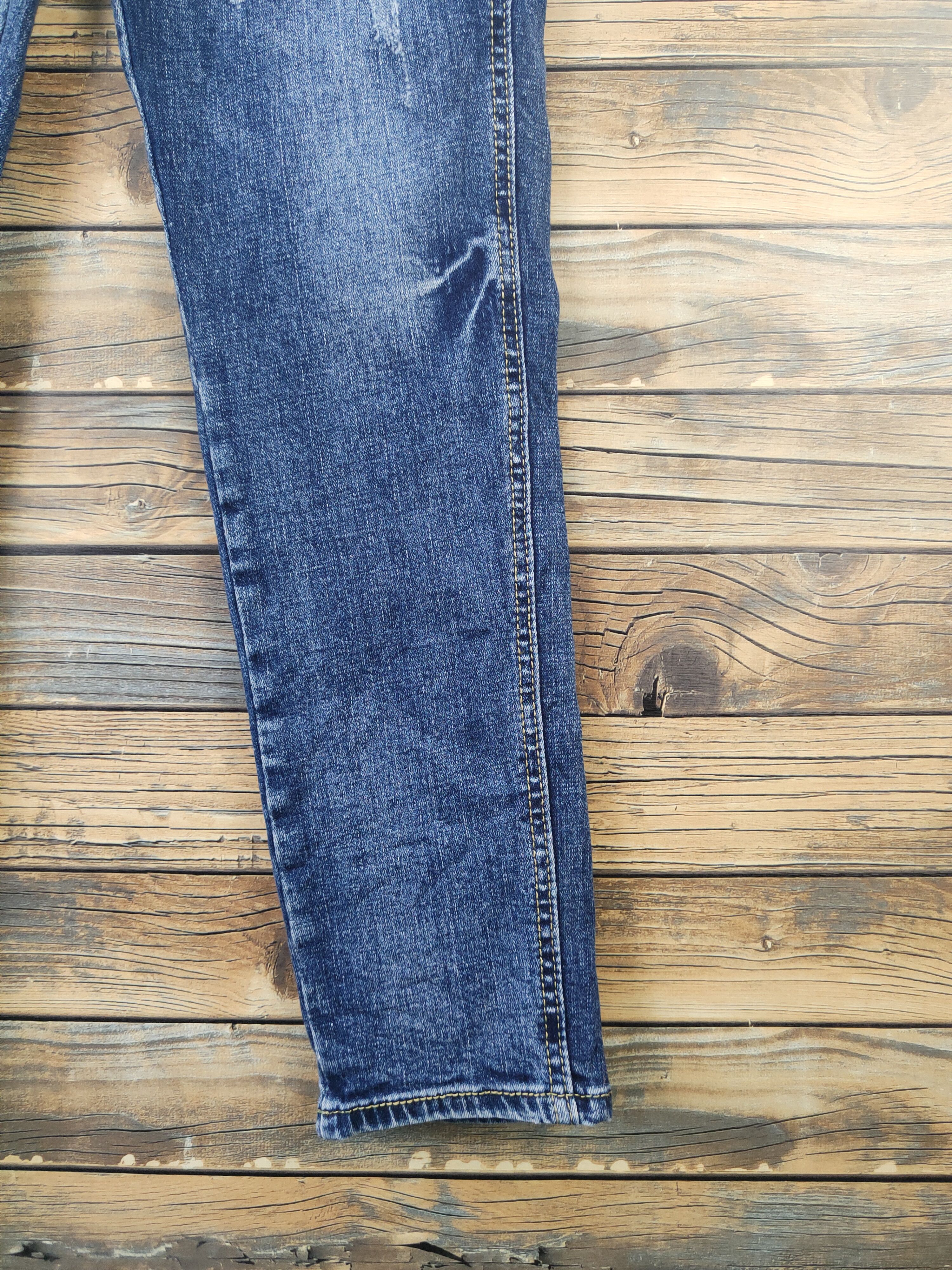 Japanese Brand × Vintage Vintage Japanese Brand Dark Blue Denim Jumpsuits Size 30" / US 8 / IT 44 - 9 Thumbnail
